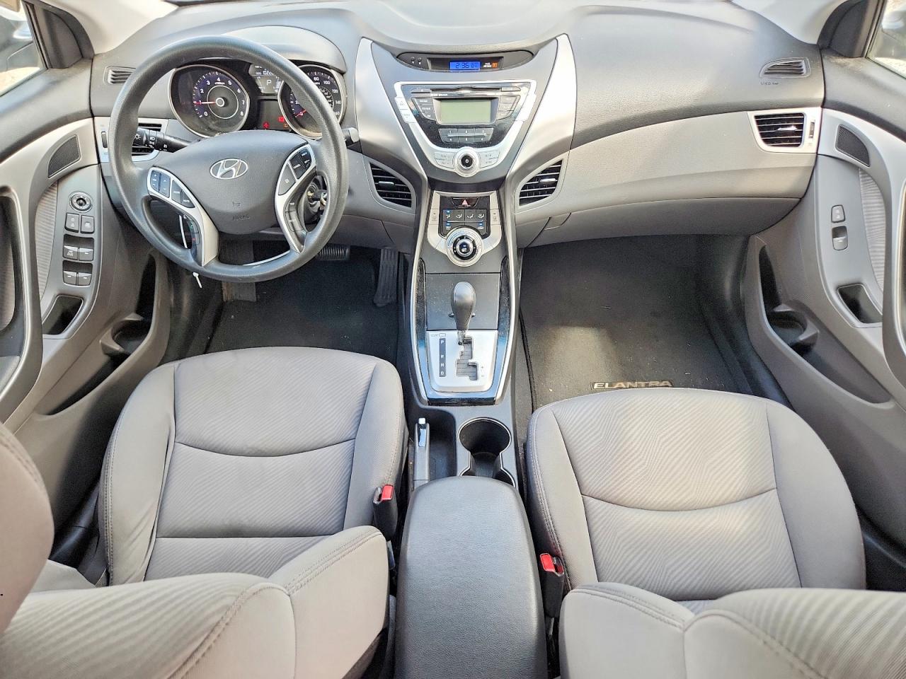 2012 Hyundai Elantra Gls Silver vin: 5NPDH4AE8CH140915