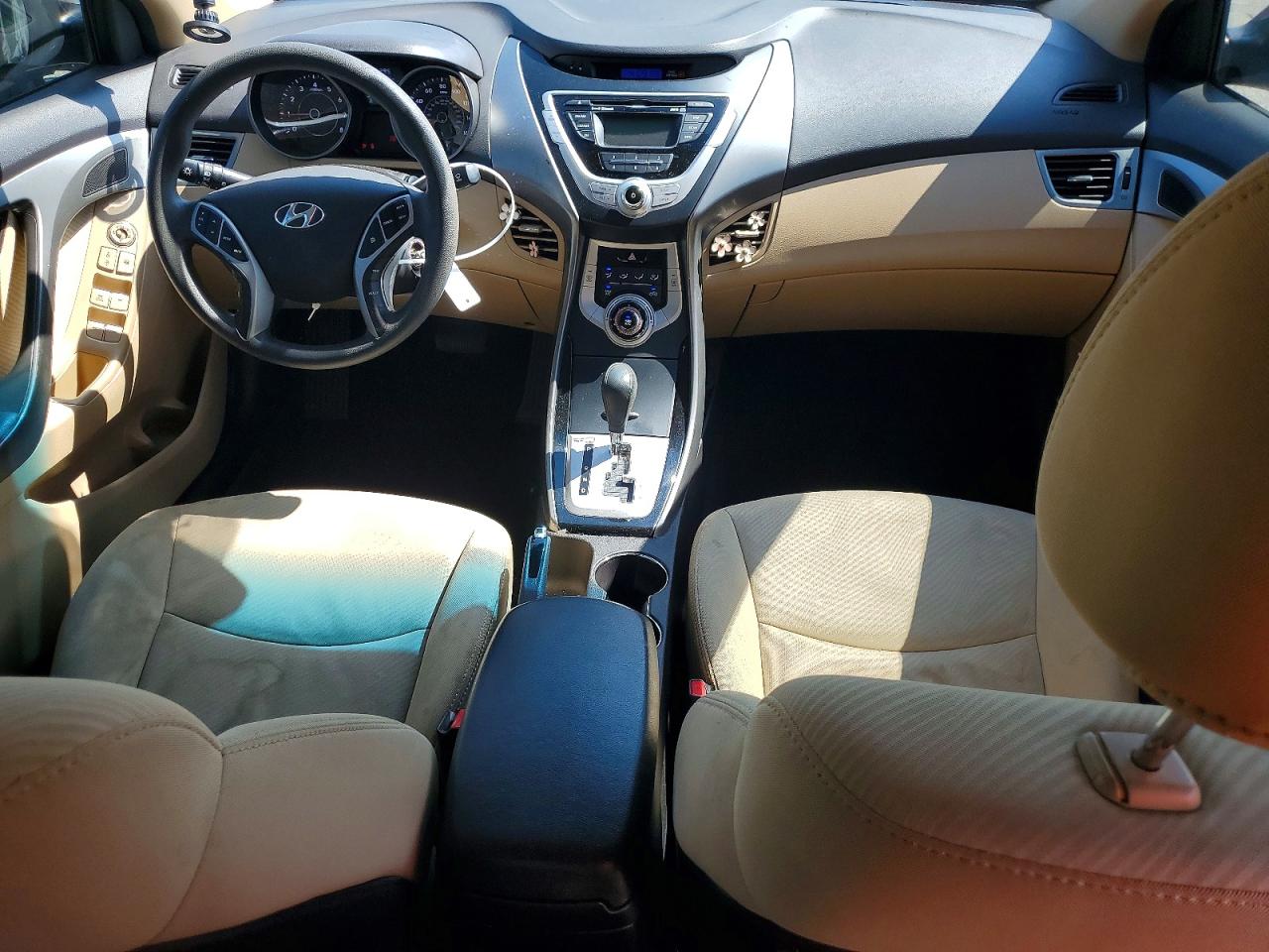 2012 Hyundai Elantra Gls Gray vin: 5NPDH4AE8CH141465