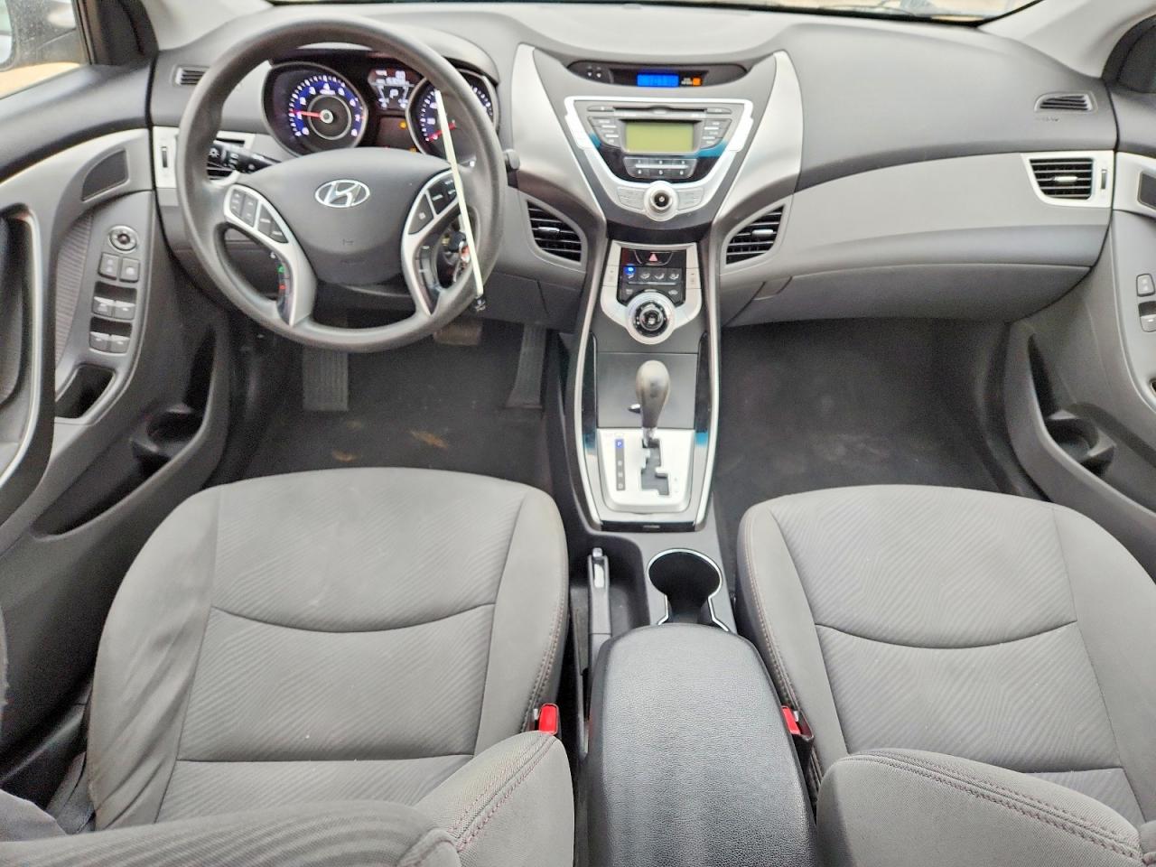 2012 Hyundai Elantra Gls Silver vin: 5NPDH4AE8CH151137