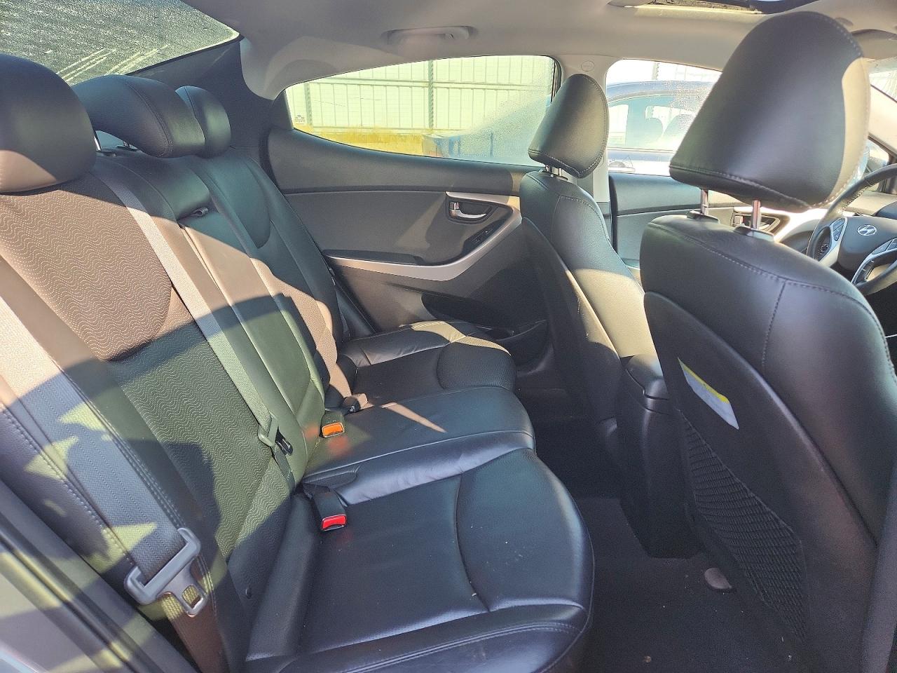2013 Hyundai Elantra Gls Gray vin: 5NPDH4AE8DH156839