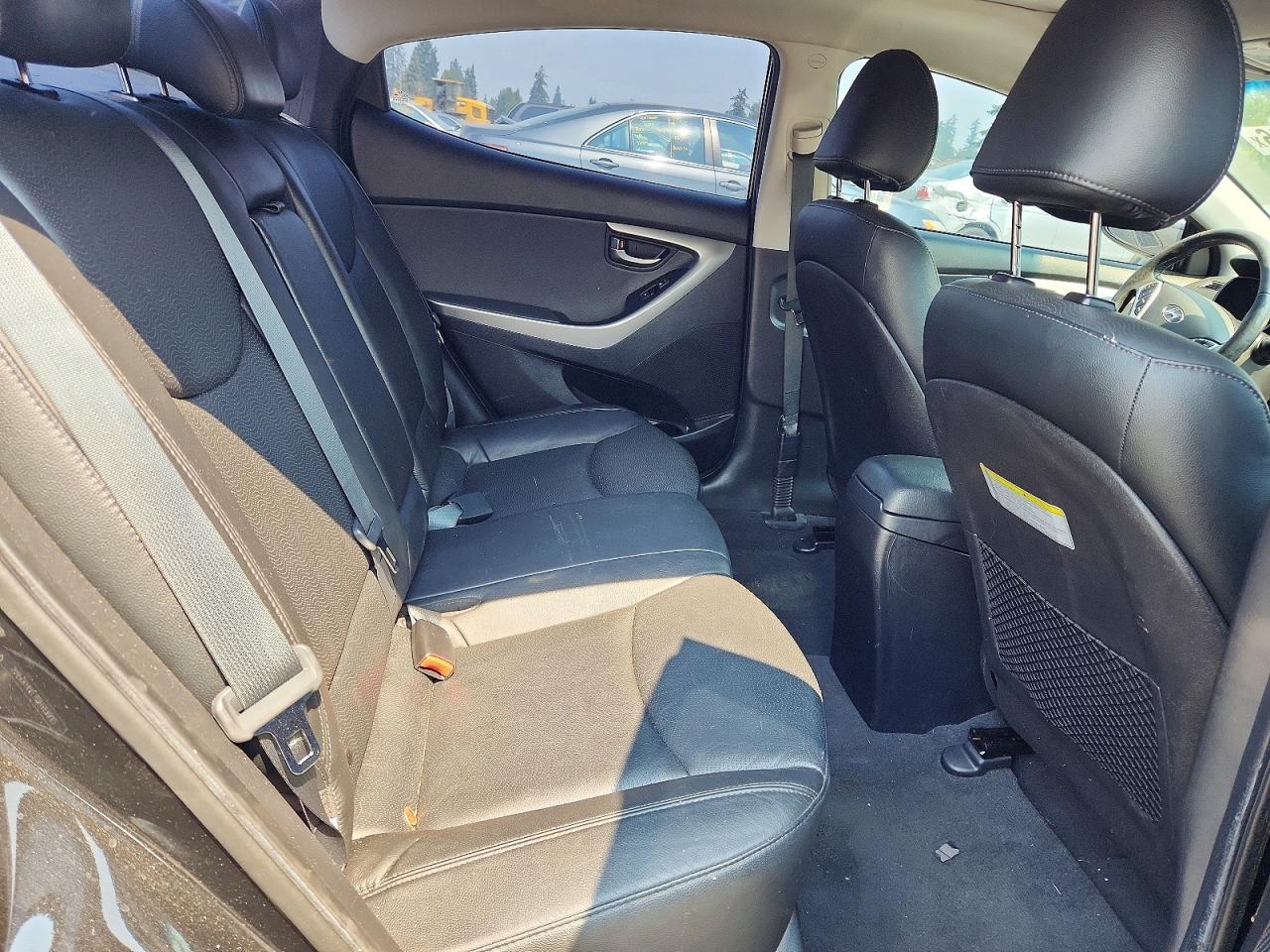 2013 Hyundai Elantra Limited Black vin: 5NPDH4AE8DH161832