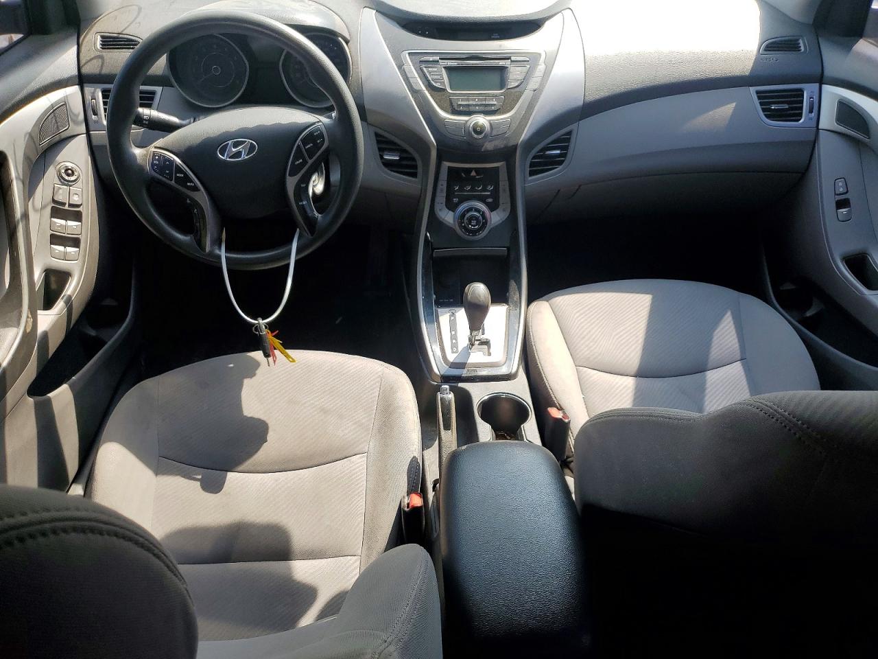2013 Hyundai Elantra Gls White vin: 5NPDH4AE8DH166478
