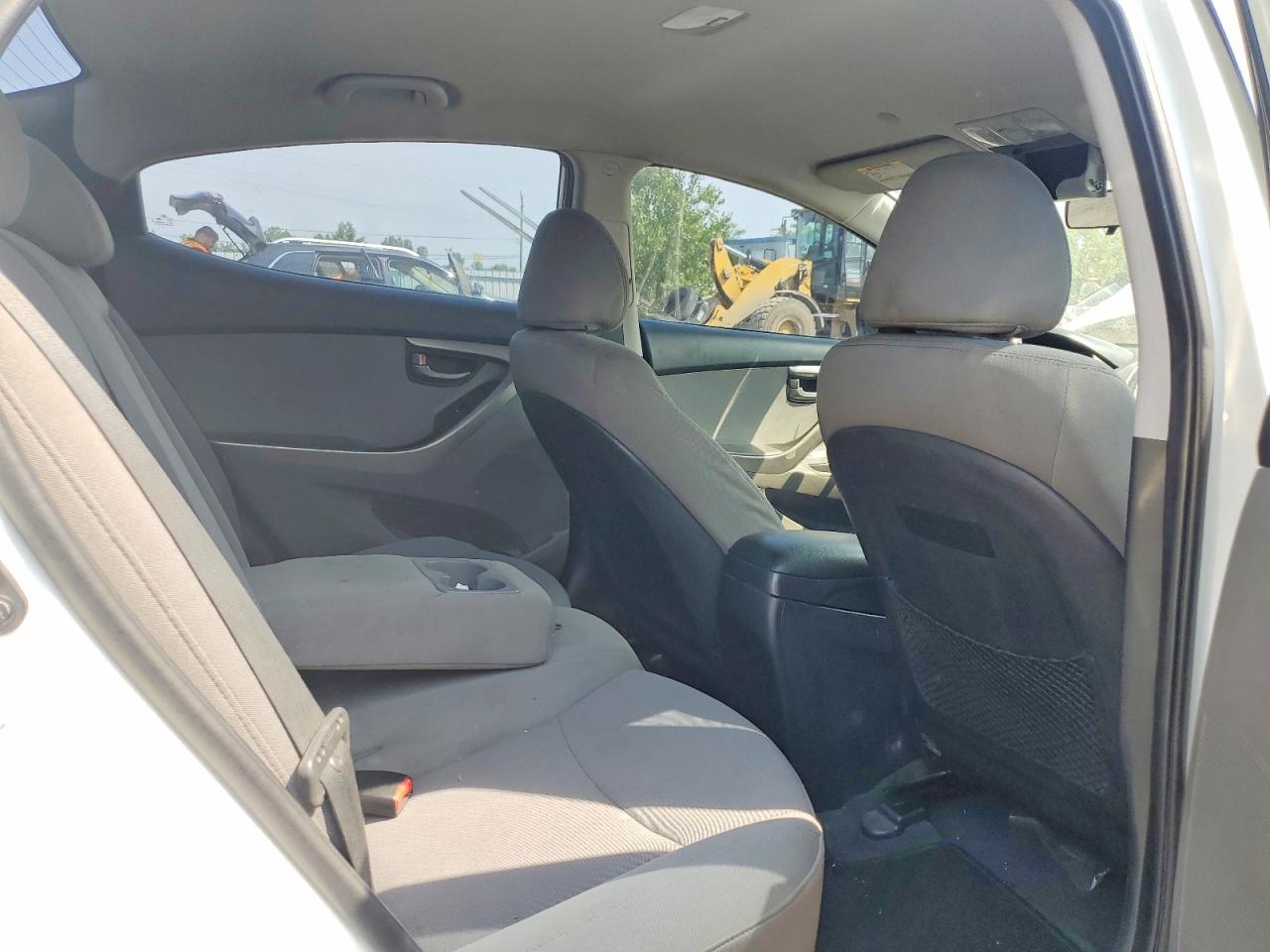 2013 Hyundai Elantra Gls White vin: 5NPDH4AE8DH166478