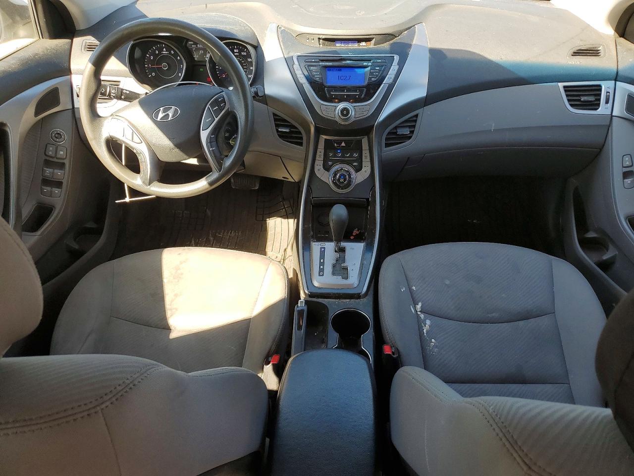 2013 Hyundai Elantra Gls Silver vin: 5NPDH4AE8DH169753