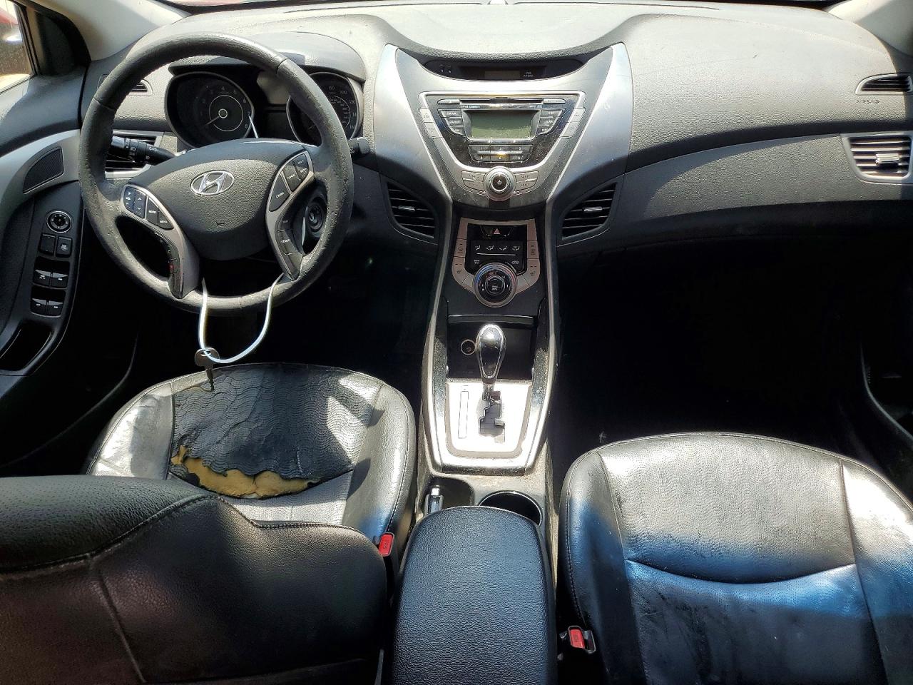 2013 Hyundai Elantra Limited Maroon vin: 5NPDH4AE8DH193812