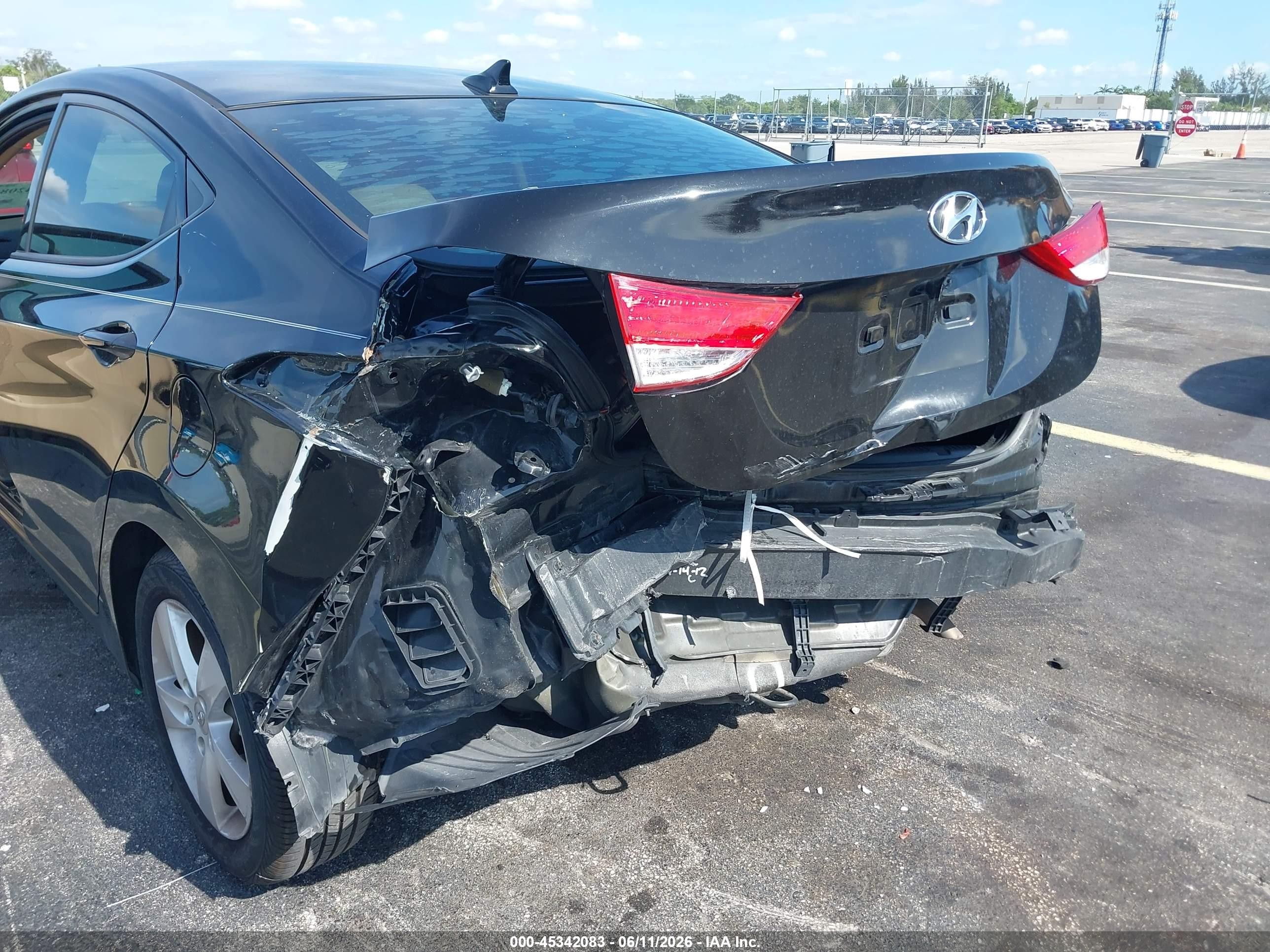 2013 Hyundai Elantra Gls Black vin: 5NPDH4AE8DH203853