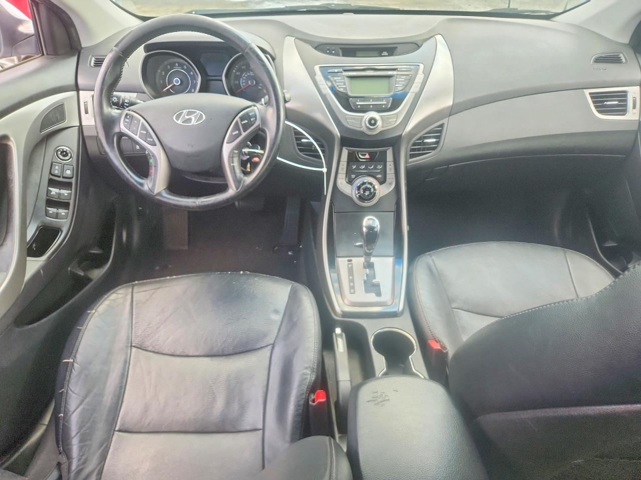 2013 Hyundai Elantra Limited Silver vin: 5NPDH4AE8DH208826