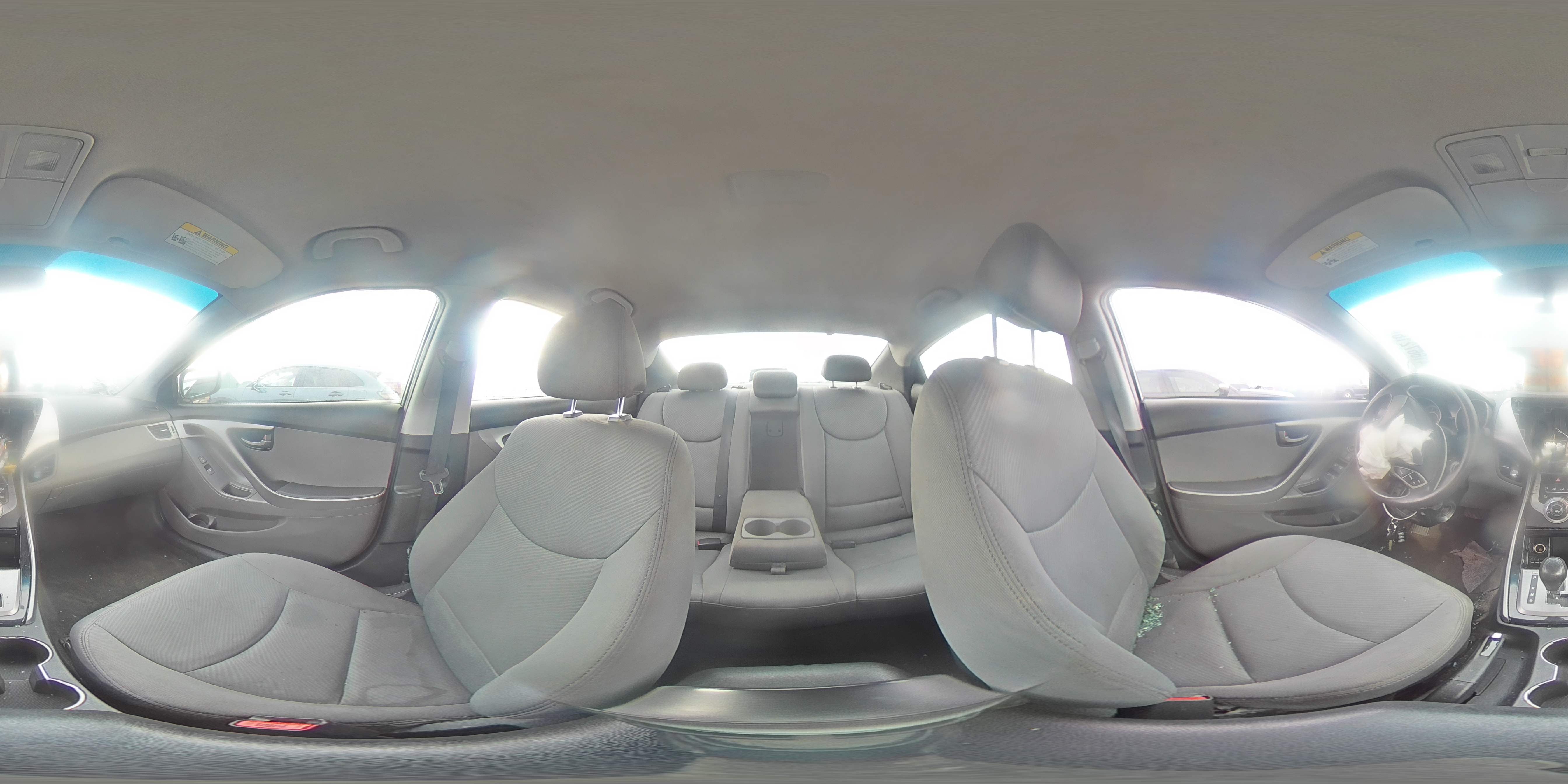 2013 Hyundai Elantra Gls Gray vin: 5NPDH4AE8DH226890