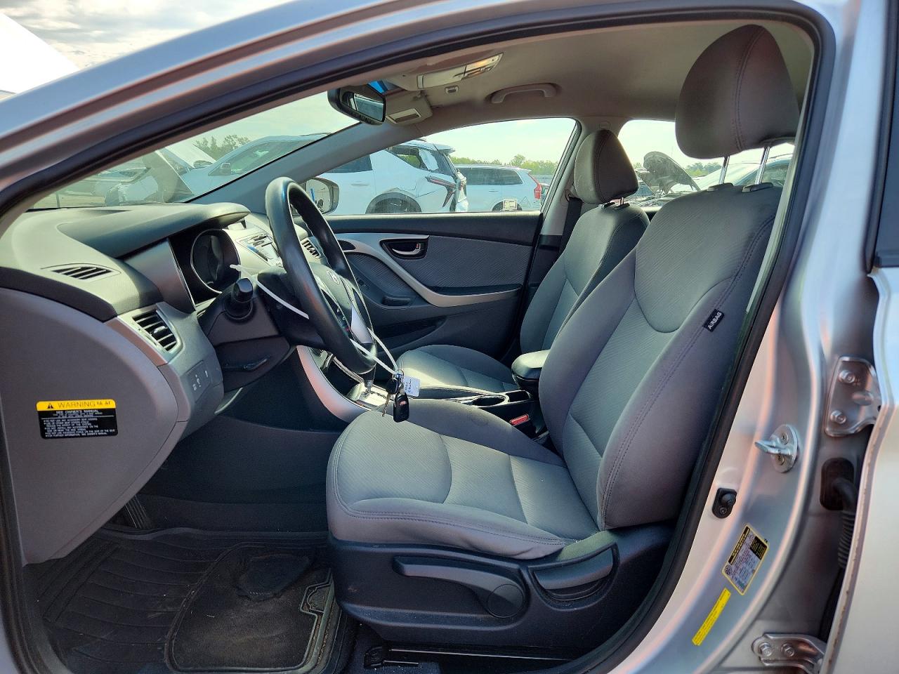 2013 Hyundai Elantra Gls Silver vin: 5NPDH4AE8DH227215