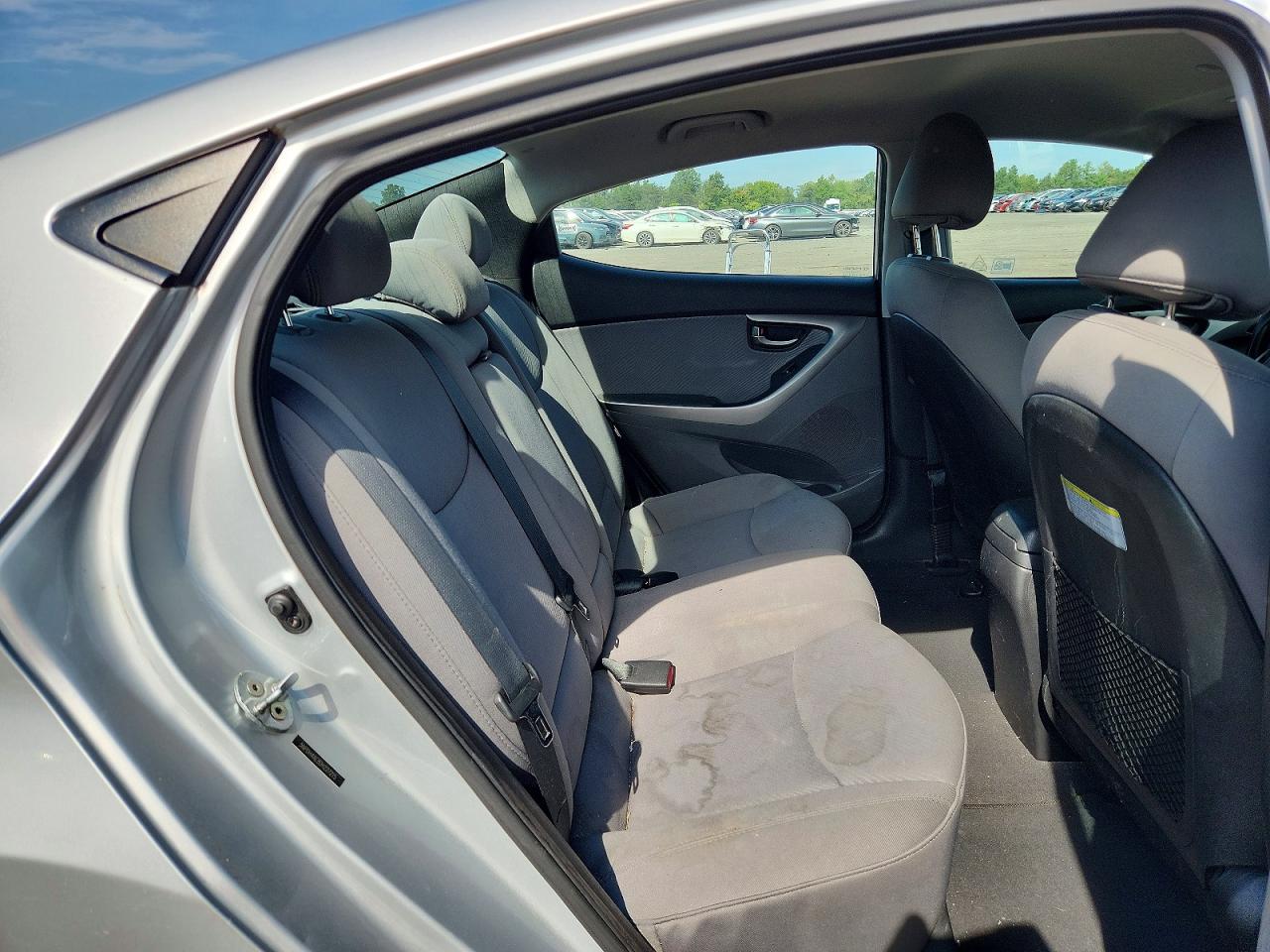 2013 Hyundai Elantra Gls Silver vin: 5NPDH4AE8DH227215