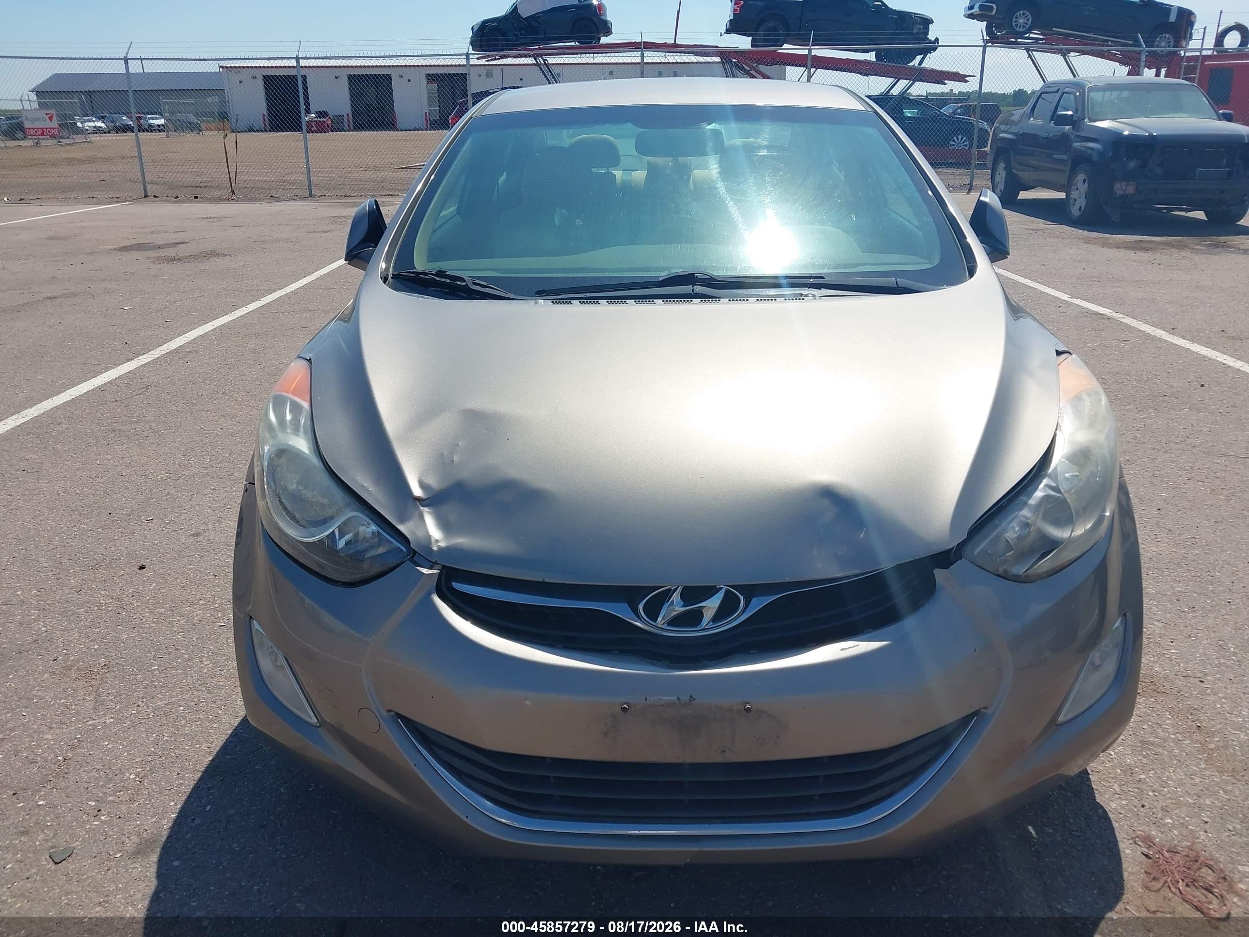 2013 Hyundai Elantra Gls Gold vin: 5NPDH4AE8DH227814