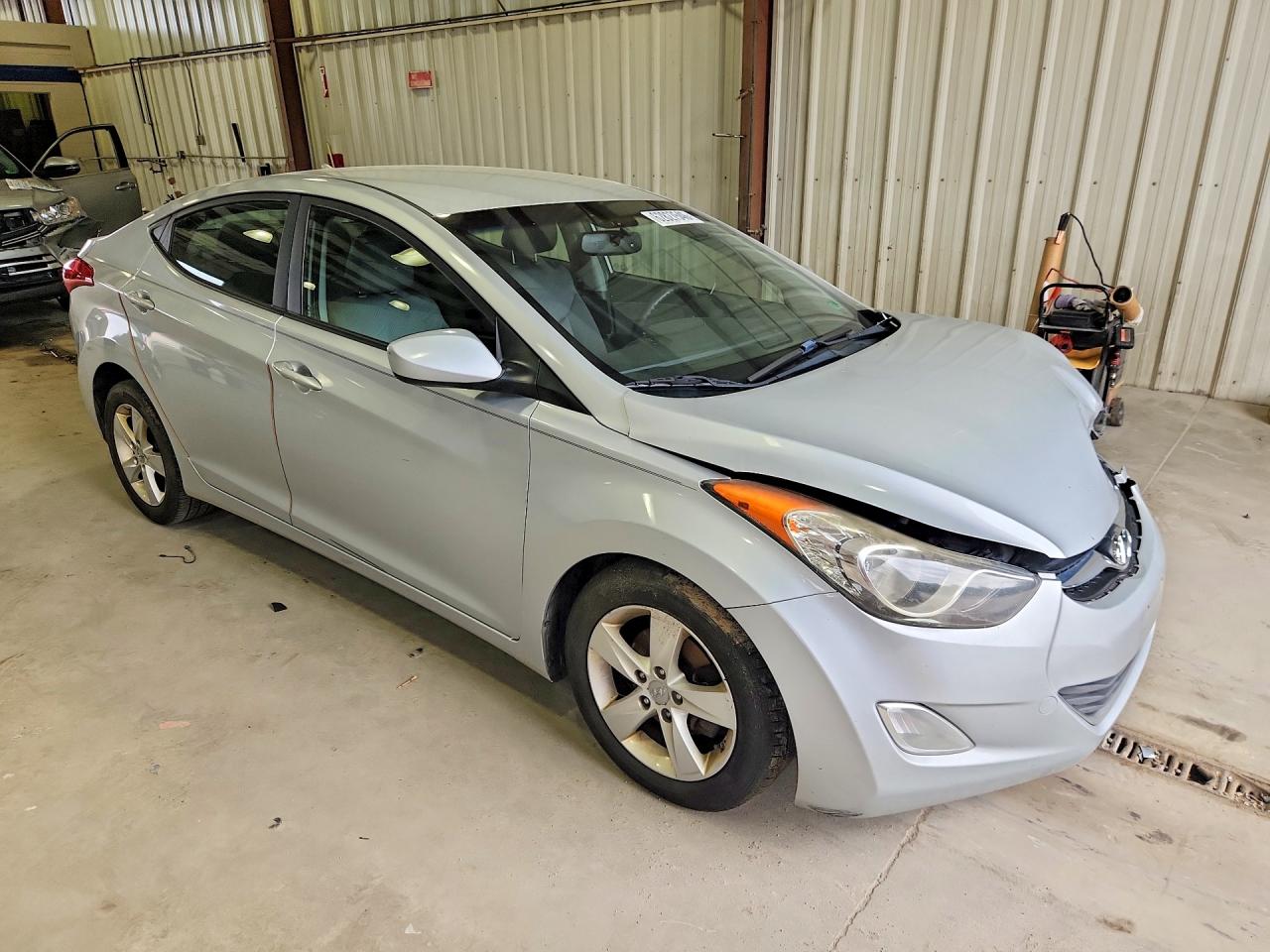 2013 Hyundai Elantra Gls Silver vin: 5NPDH4AE8DH245410