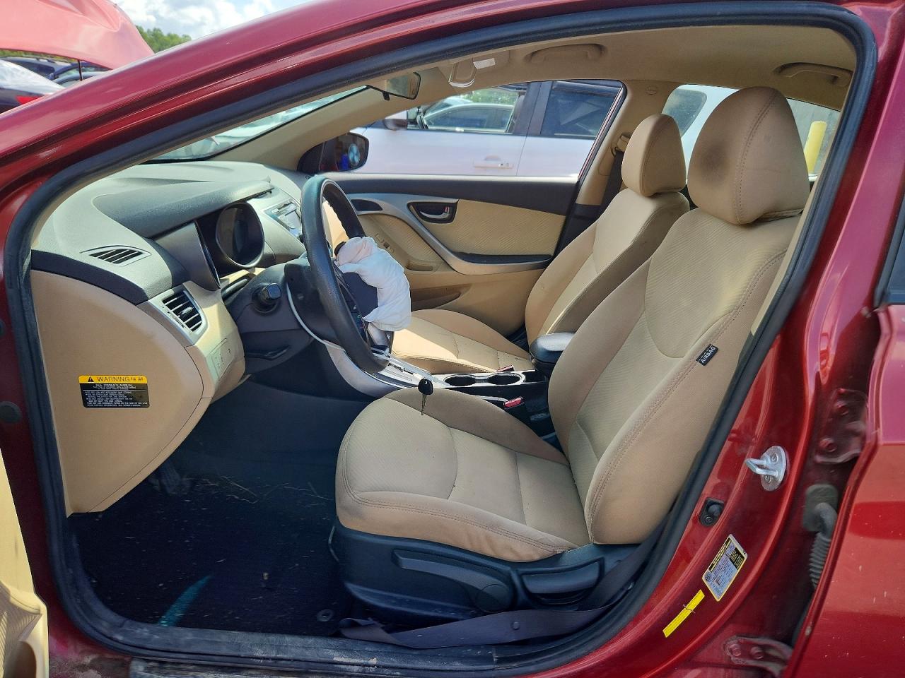 2013 Hyundai Elantra Gt Red vin: 5NPDH4AE8DH272560
