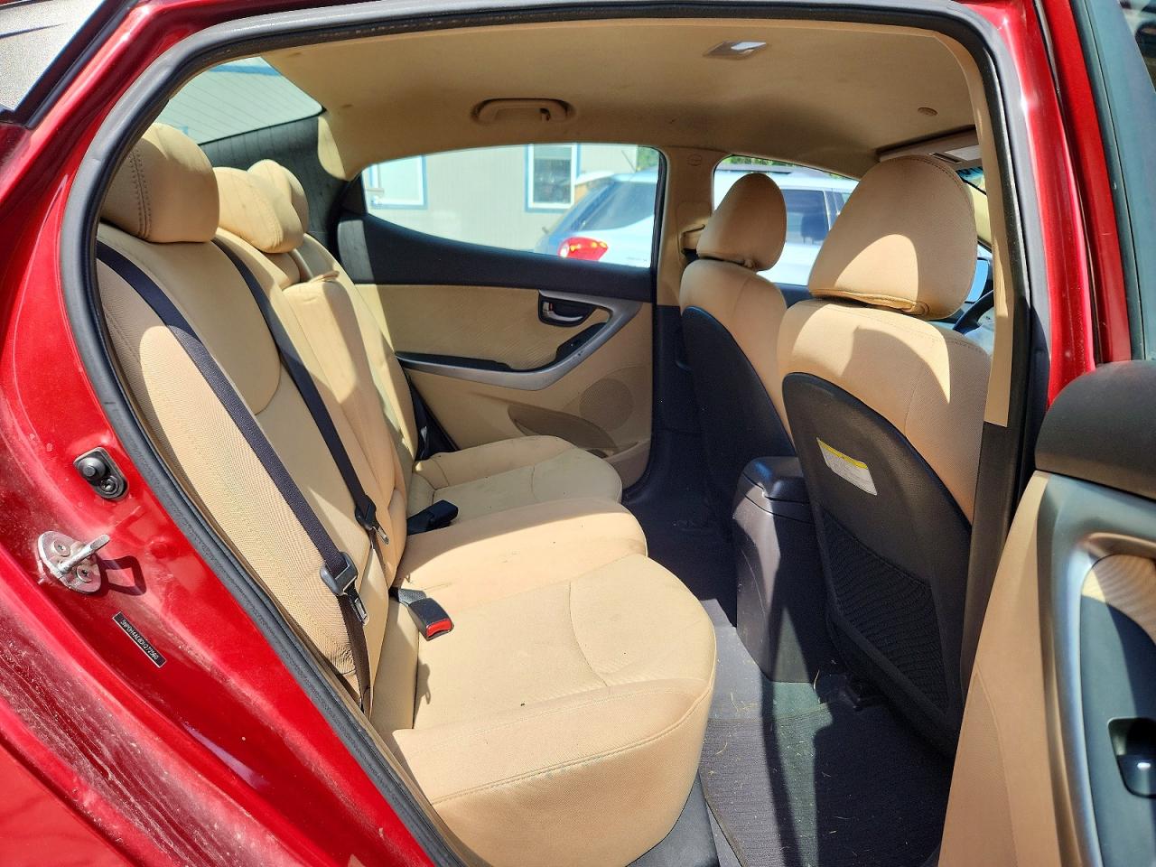 2013 Hyundai Elantra Gt Red vin: 5NPDH4AE8DH272560