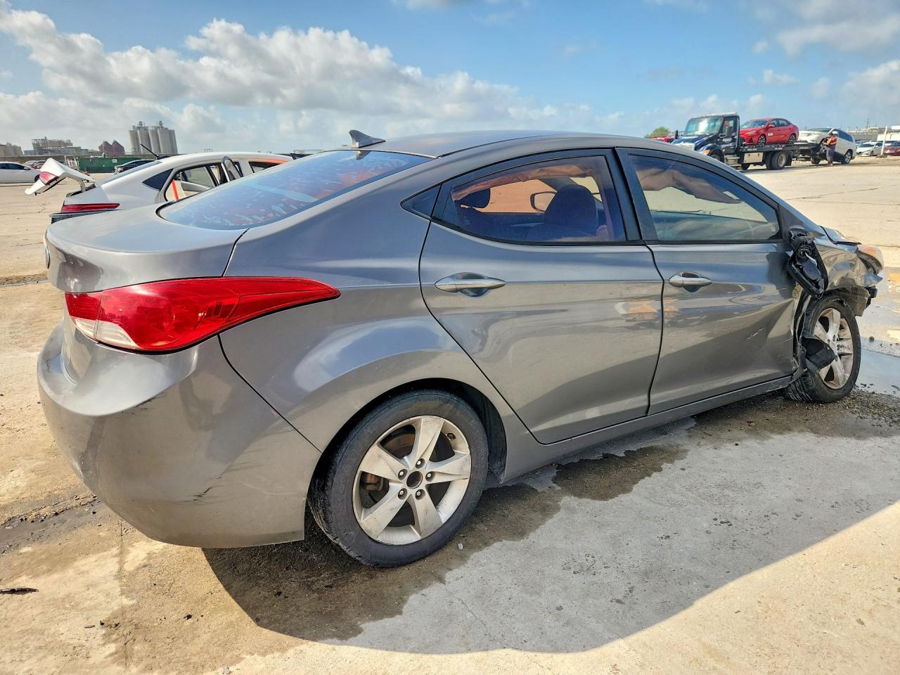 2013 Hyundai Elantra Gls Charcoal vin: 5NPDH4AE8DH305721