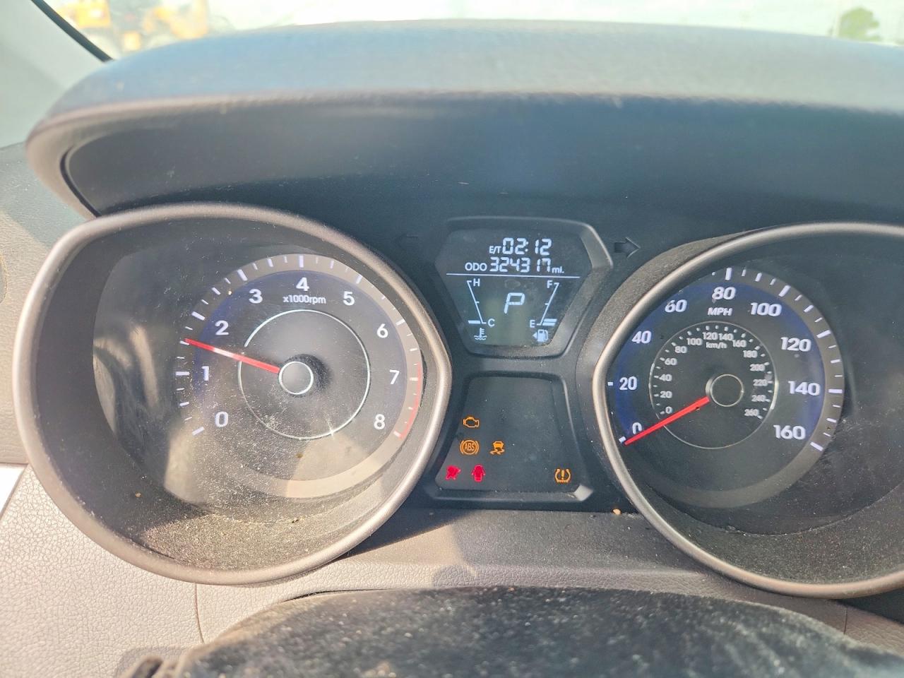 2013 Hyundai Elantra Gls Charcoal vin: 5NPDH4AE8DH305721