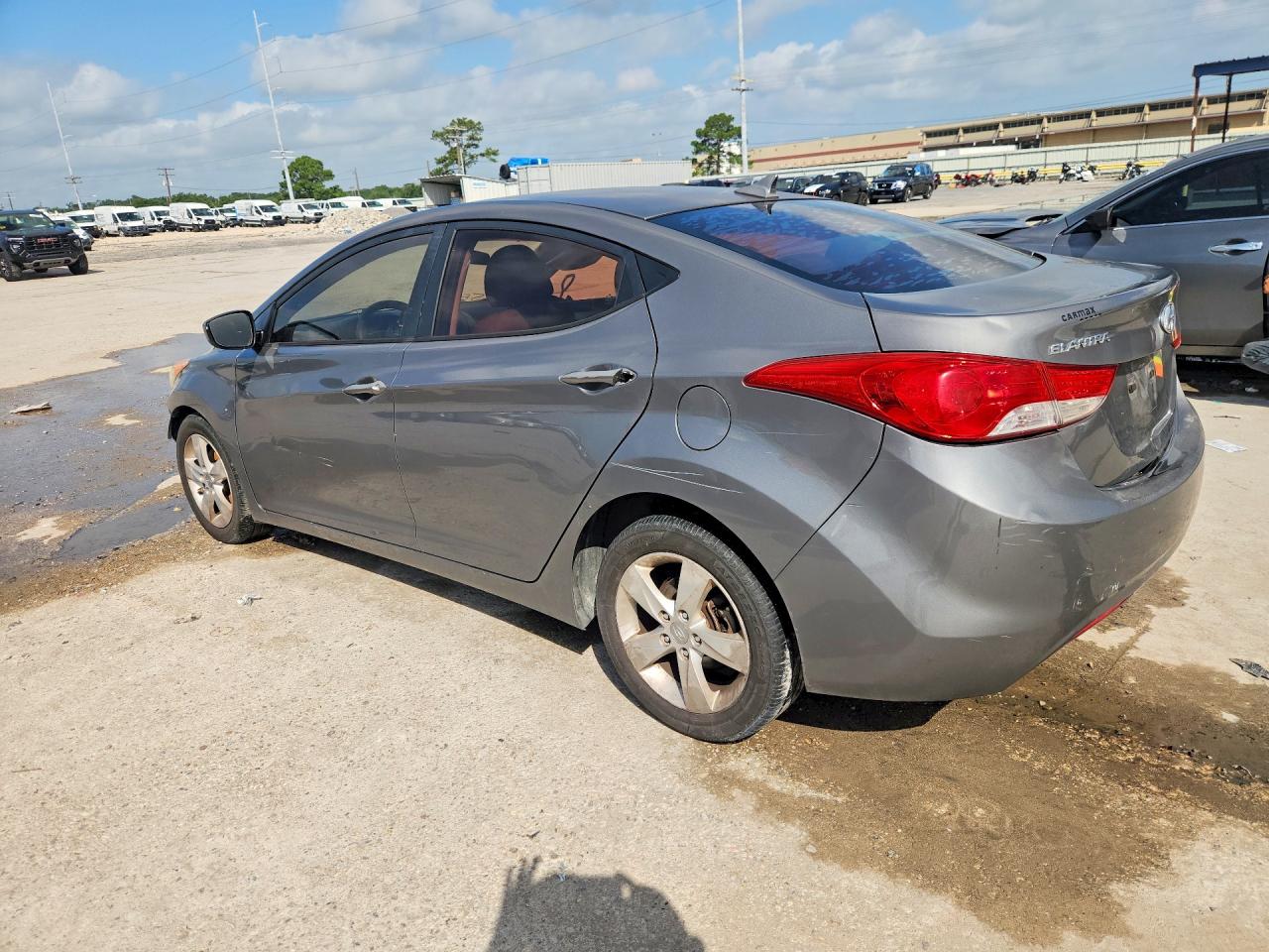 2013 Hyundai Elantra Gls Charcoal vin: 5NPDH4AE8DH305721