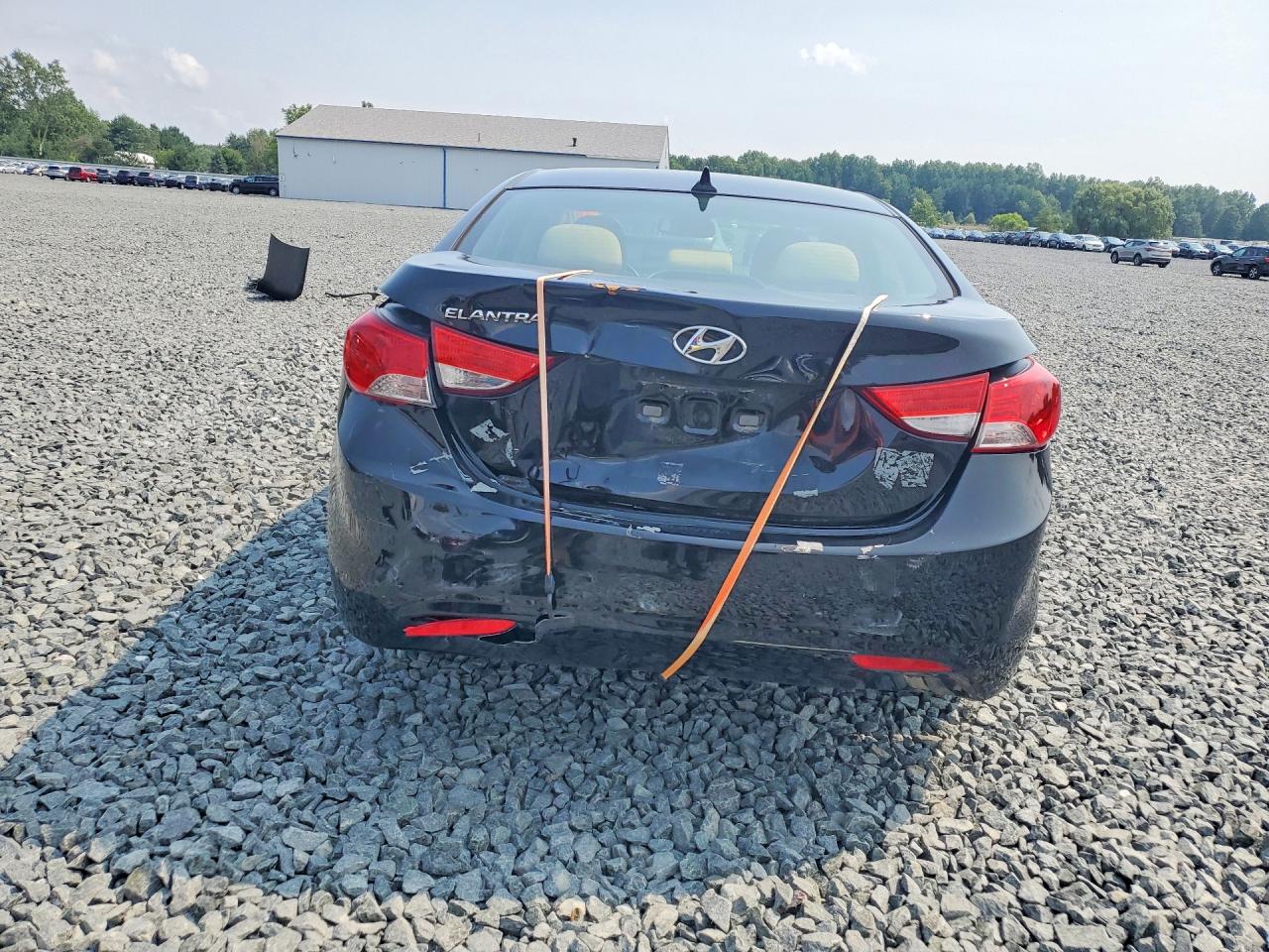 2013 Hyundai Elantra Gls Черный vin: 5NPDH4AE8DH328996