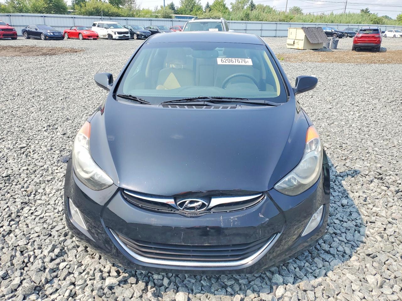 2013 Hyundai Elantra Gls Черный vin: 5NPDH4AE8DH328996