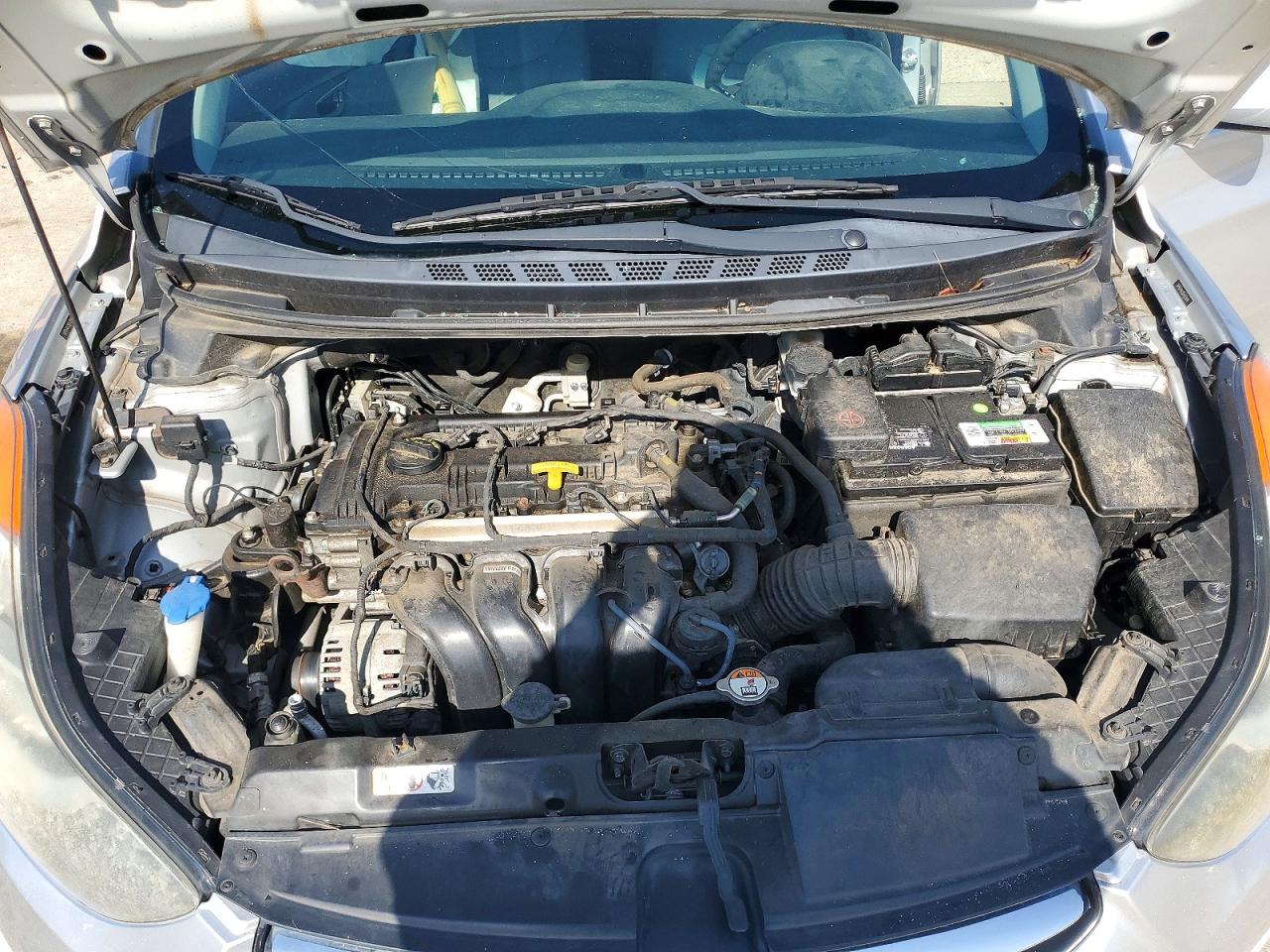 2013 Hyundai Elantra Gls Silver vin: 5NPDH4AE8DH329646