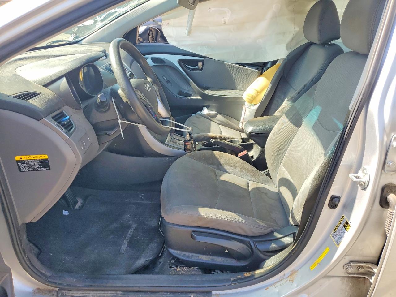 2013 Hyundai Elantra Gls Silver vin: 5NPDH4AE8DH329646