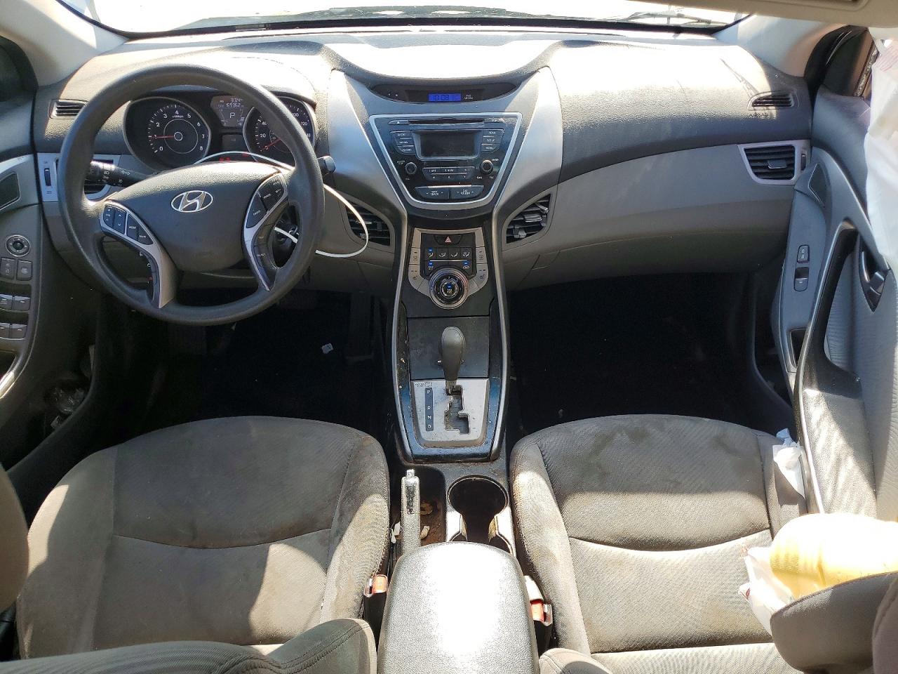 2013 Hyundai Elantra Gls Silver vin: 5NPDH4AE8DH329646