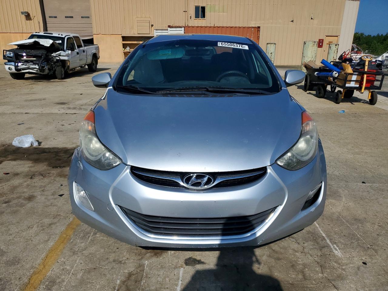 2013 Hyundai Elantra Gls Silver vin: 5NPDH4AE8DH329646