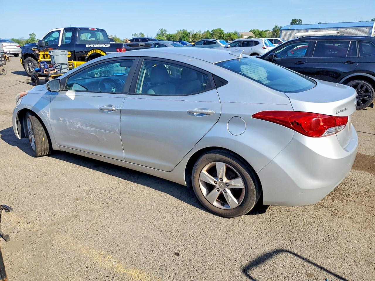 2013 Hyundai Elantra Gls Серый vin: 5NPDH4AE8DH335866