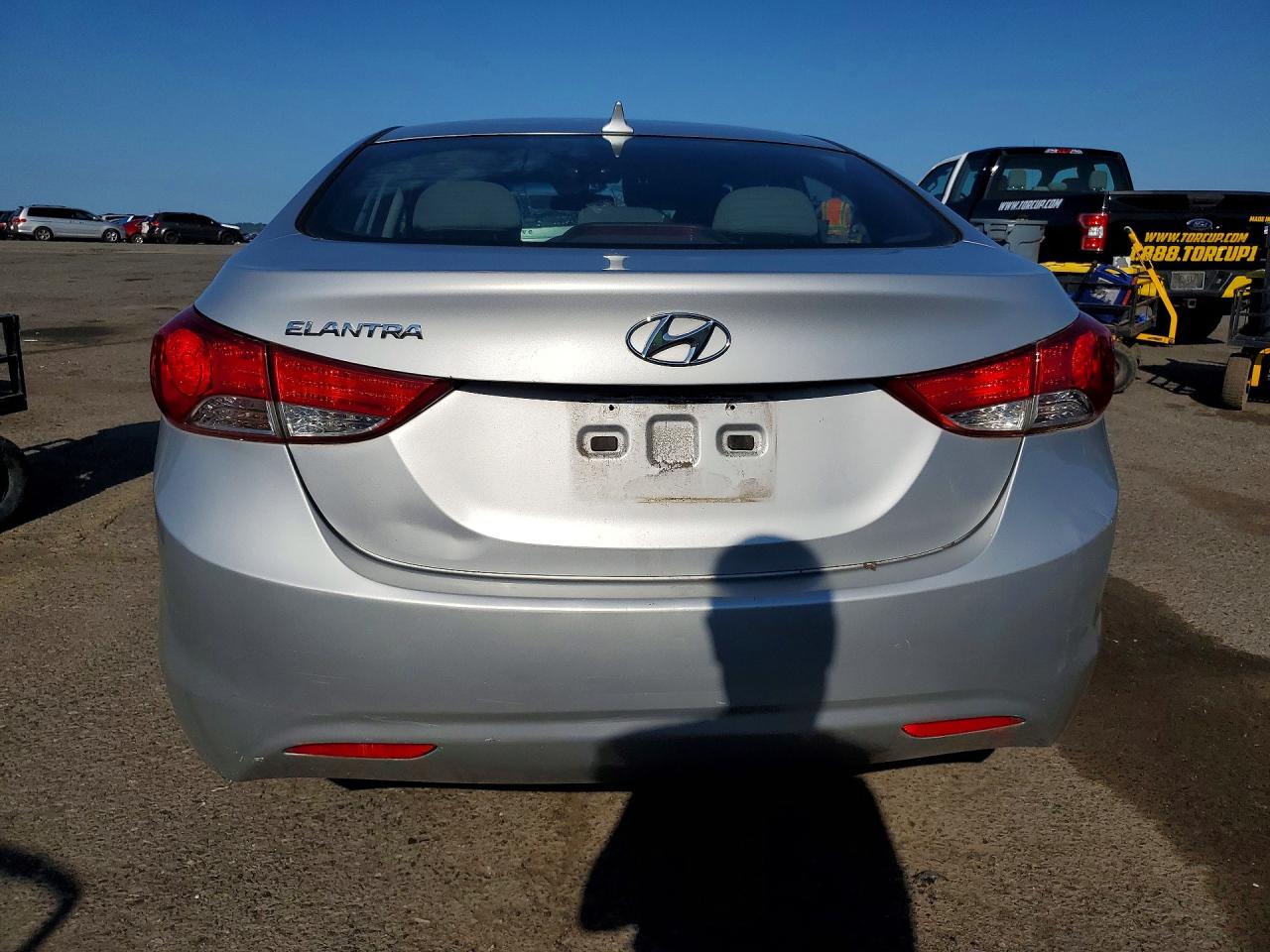 2013 Hyundai Elantra Gls Серый vin: 5NPDH4AE8DH335866