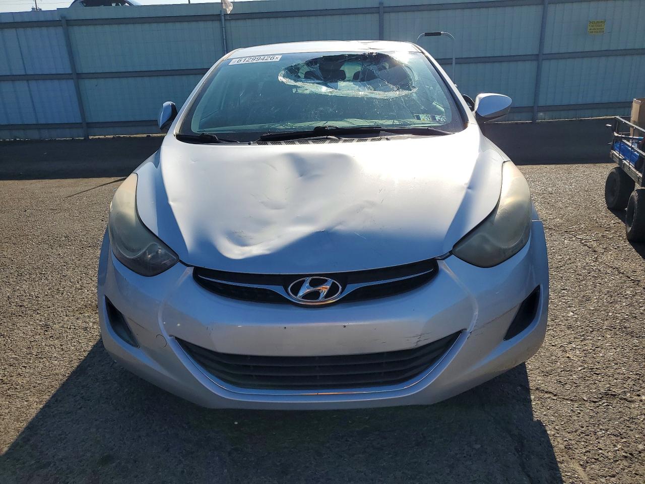 2013 Hyundai Elantra Gls Серый vin: 5NPDH4AE8DH335866