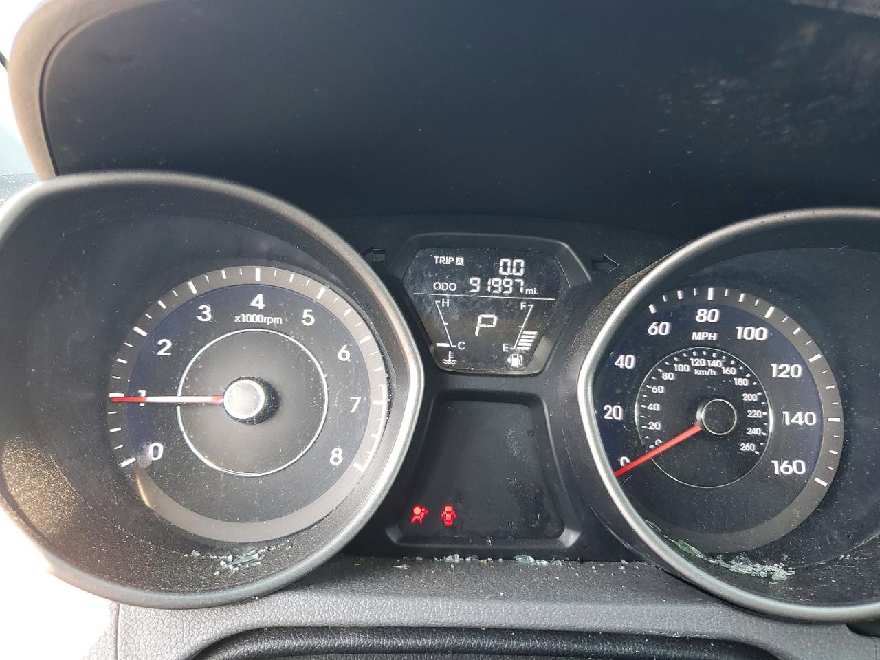 2013 Hyundai Elantra Gls Серый vin: 5NPDH4AE8DH335866