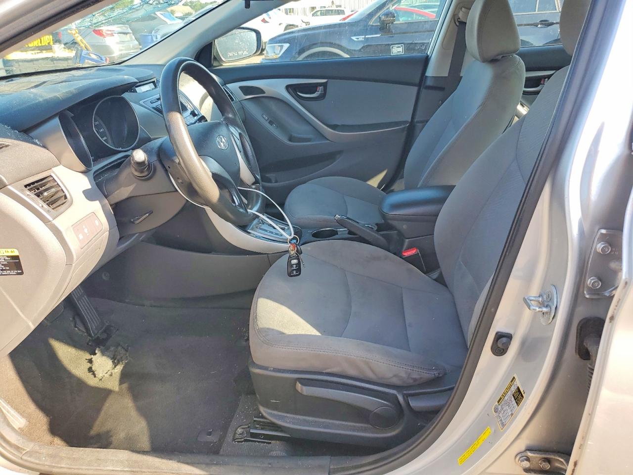 2013 Hyundai Elantra Gls Серый vin: 5NPDH4AE8DH335866