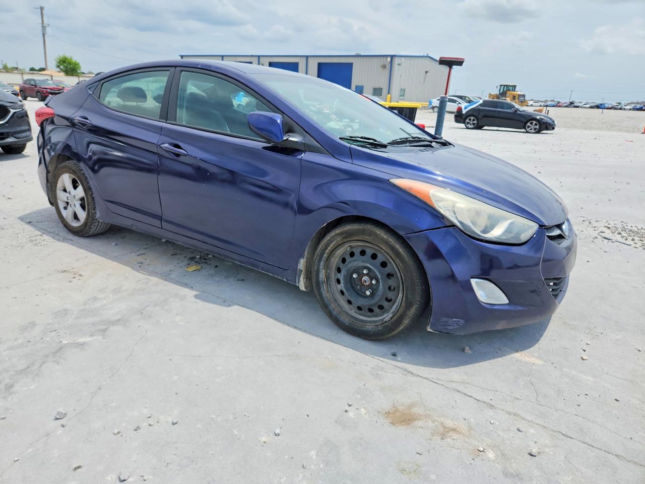 2013 Hyundai Elantra Gls Синий vin: 5NPDH4AE8DH338234