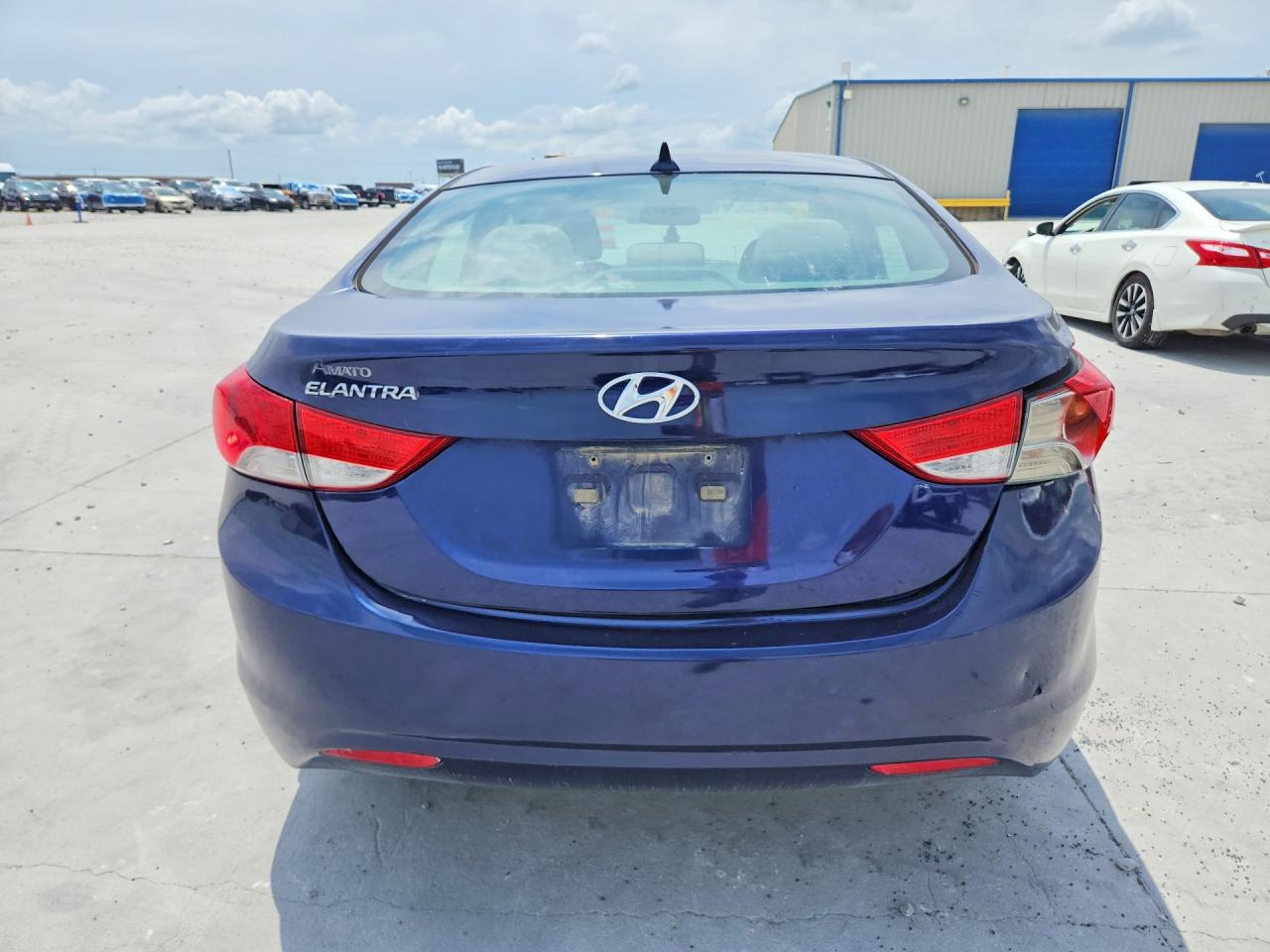 2013 Hyundai Elantra Gls Синий vin: 5NPDH4AE8DH338234