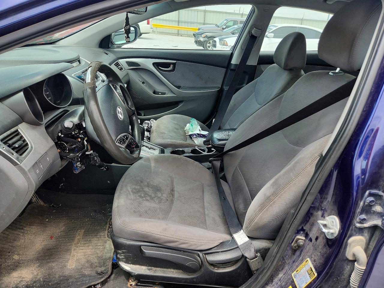 2013 Hyundai Elantra Gls Синий vin: 5NPDH4AE8DH338234