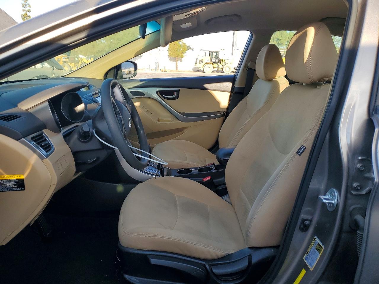 2013 Hyundai Elantra Gls Gray vin: 5NPDH4AE8DH343370