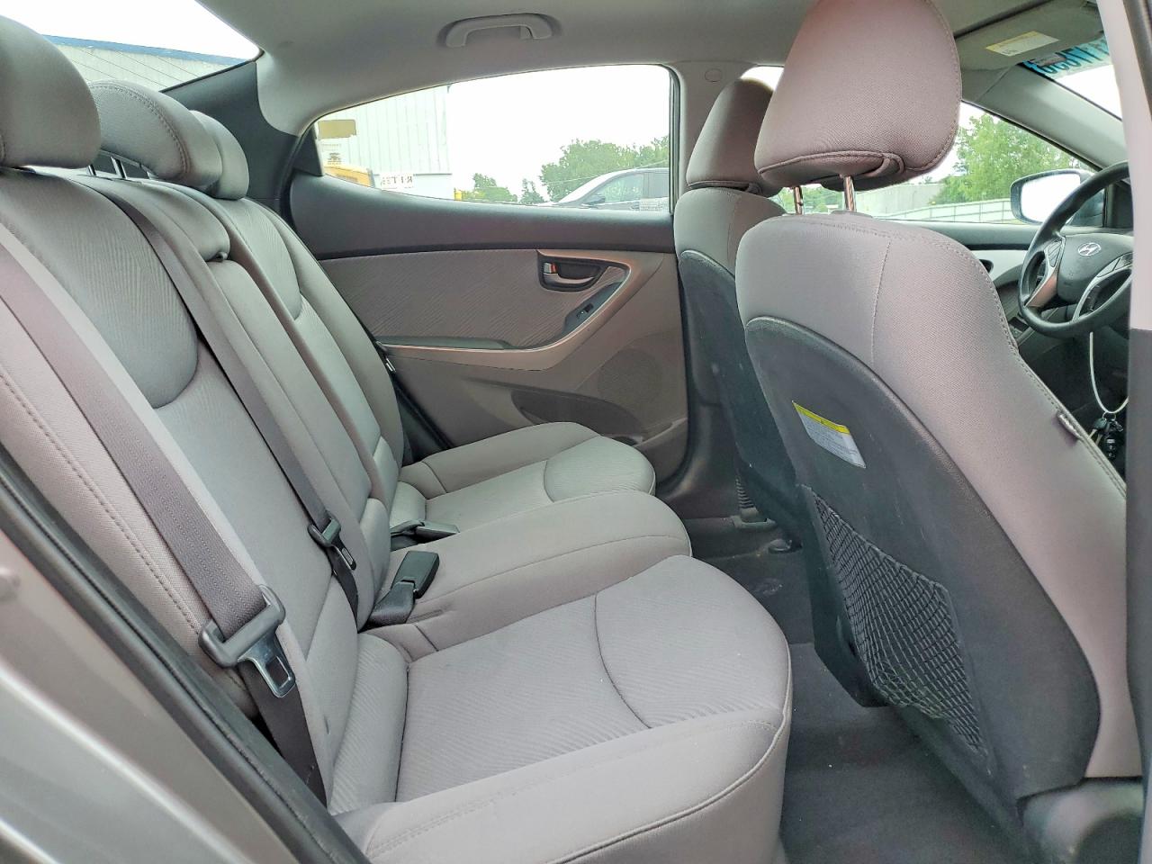 2013 Hyundai Elantra Gls Gray vin: 5NPDH4AE8DH346270