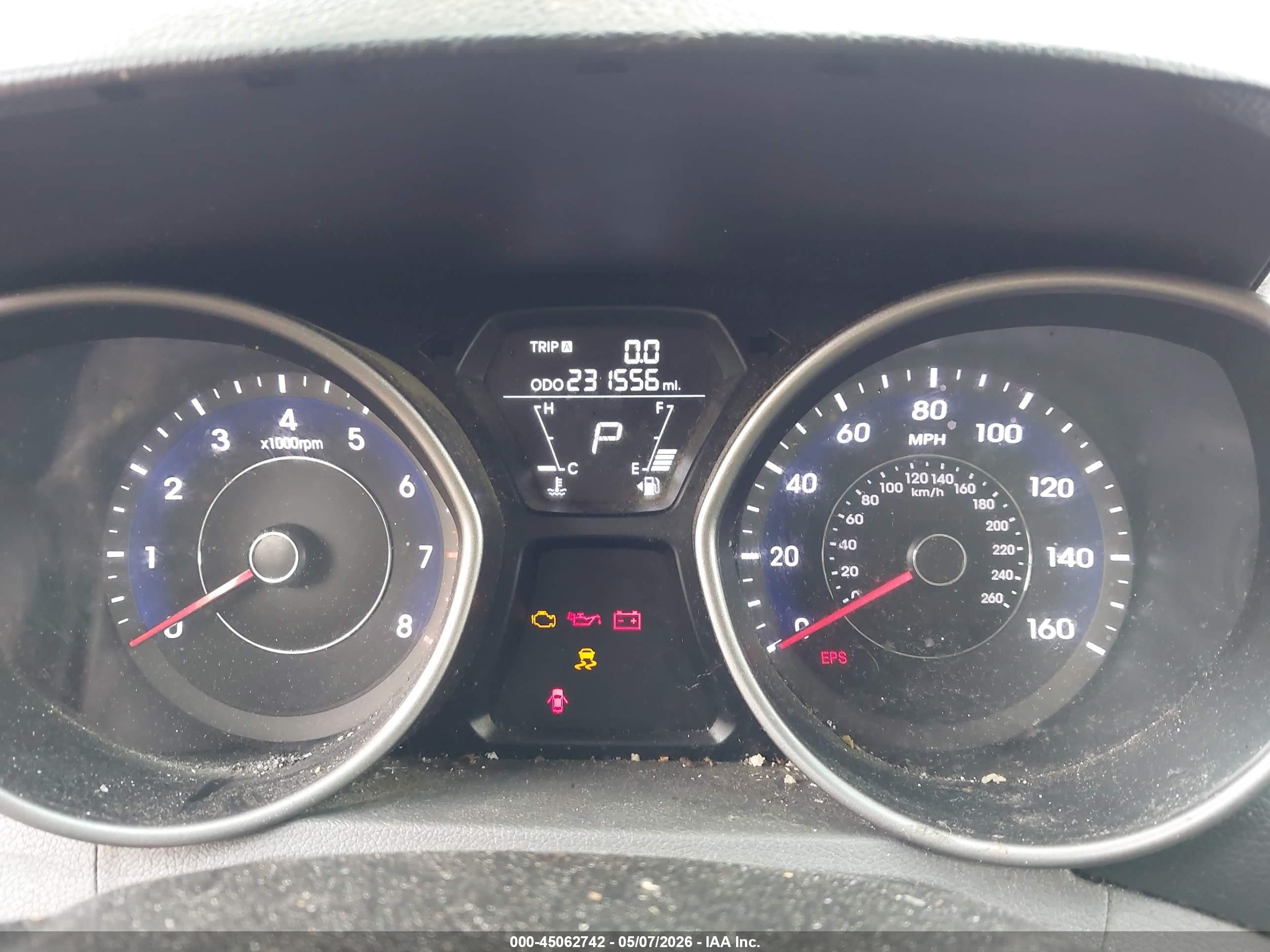 2013 Hyundai Elantra Gls Gray vin: 5NPDH4AE8DH349623