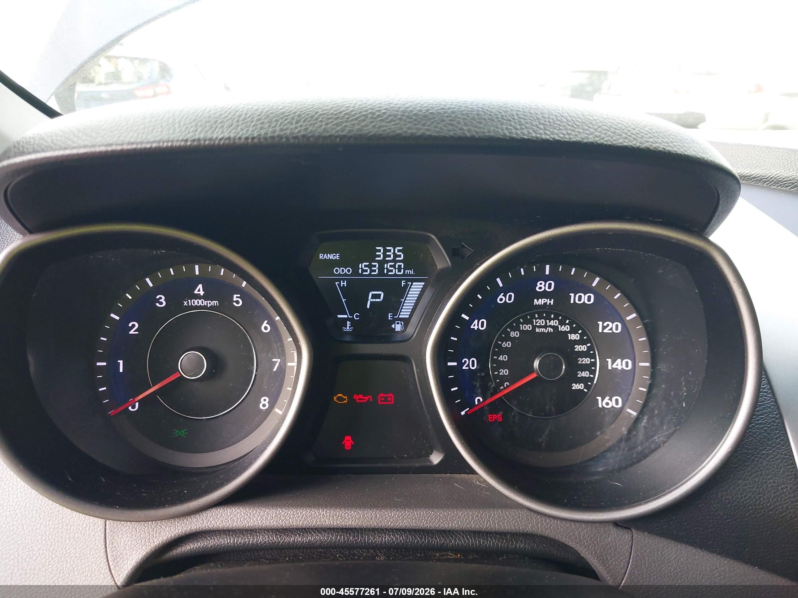 2013 Hyundai Elantra Gls Blue vin: 5NPDH4AE8DH356684