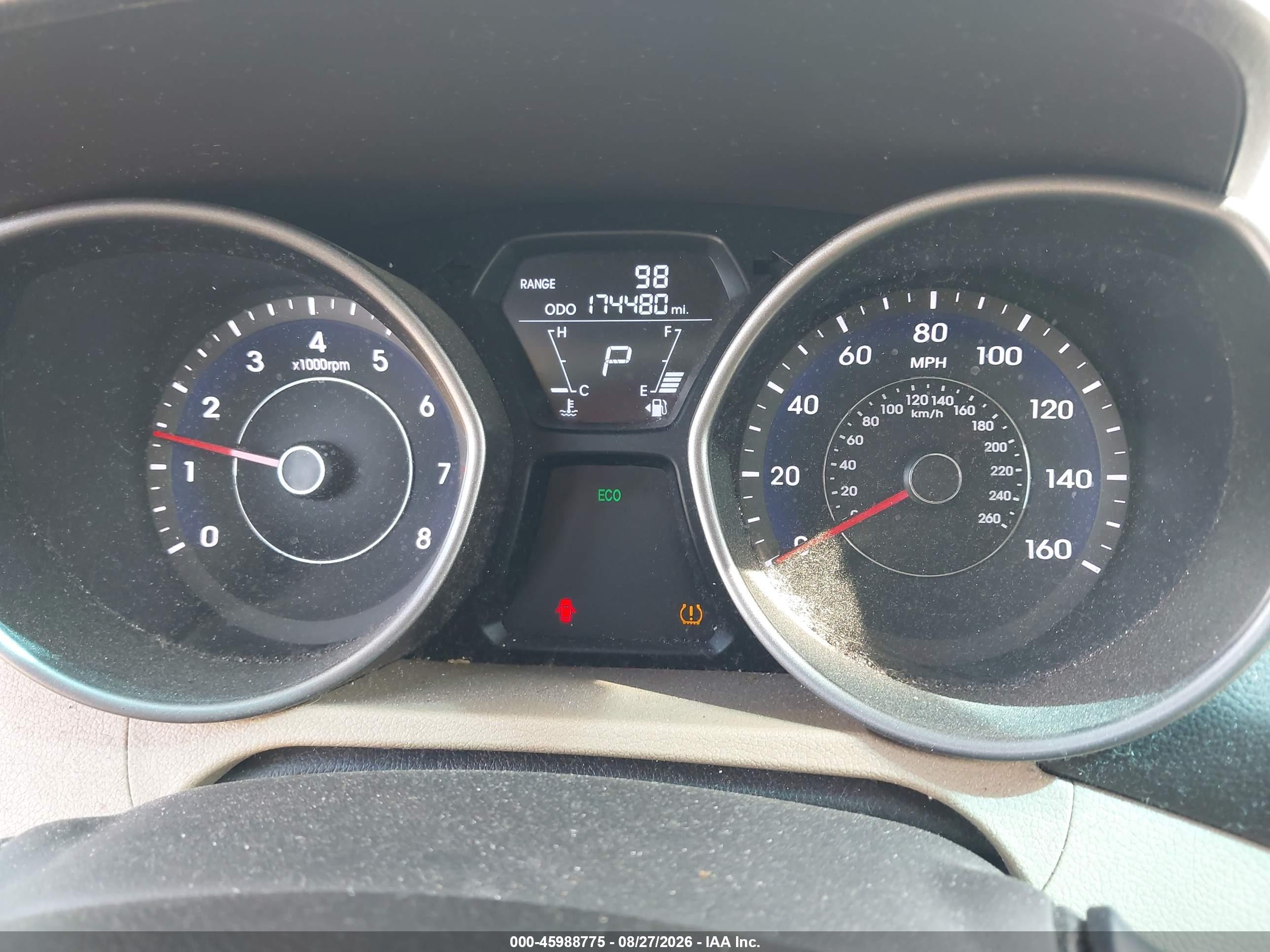 2013 Hyundai Elantra Gls White vin: 5NPDH4AE8DH365496