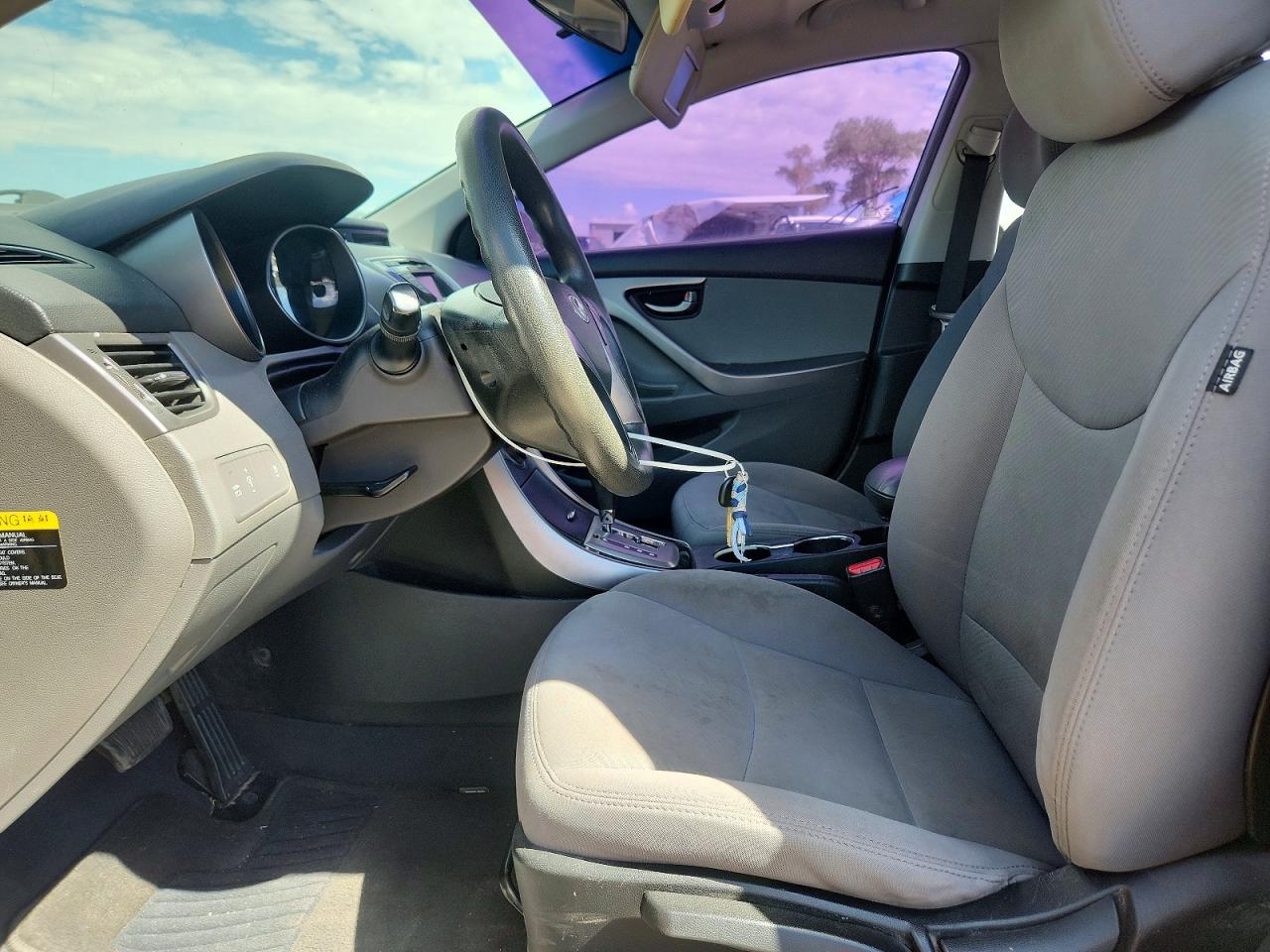 2013 Hyundai Elantra Gls Gray vin: 5NPDH4AE8DH373484