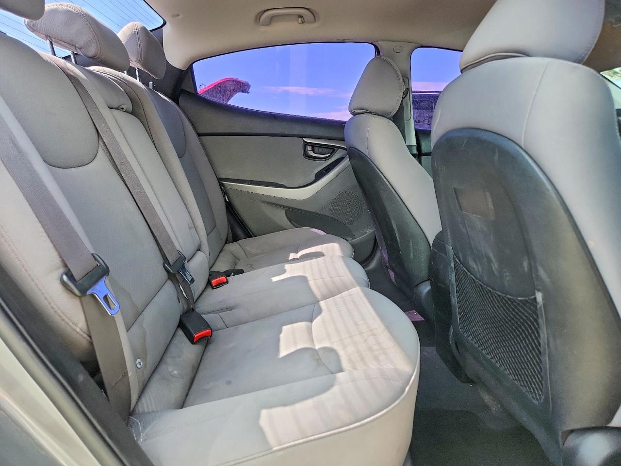 2013 Hyundai Elantra Gls Gray vin: 5NPDH4AE8DH373484