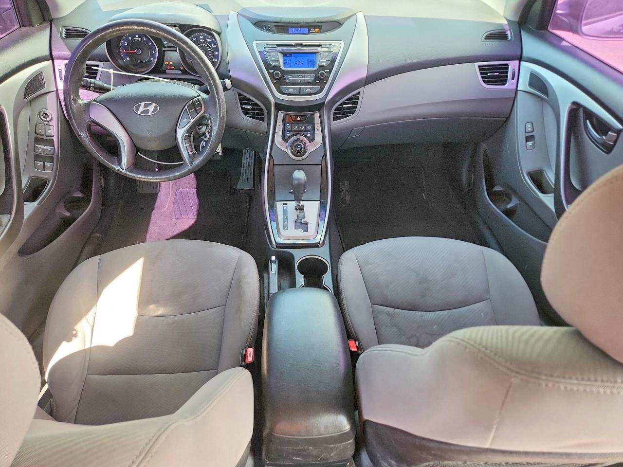 2013 Hyundai Elantra Gls Gray vin: 5NPDH4AE8DH373484
