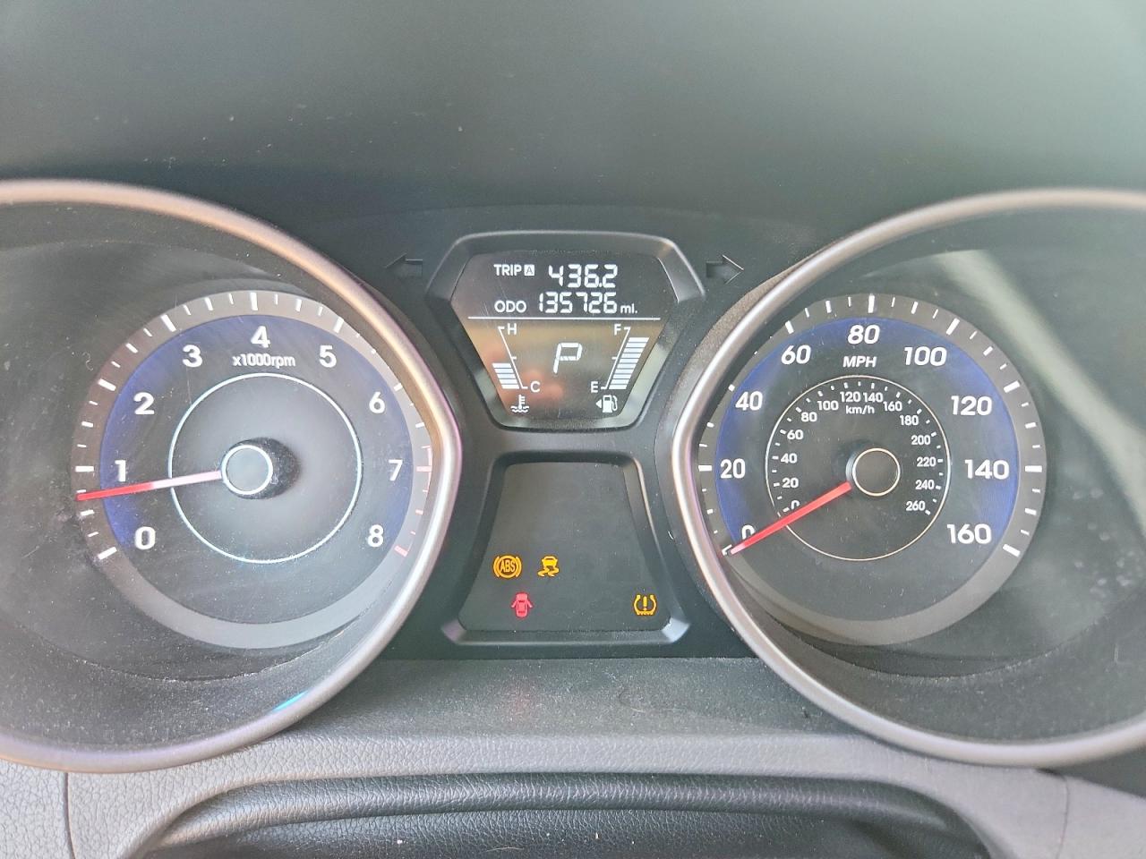 2013 Hyundai Elantra Gls Gray vin: 5NPDH4AE8DH373484