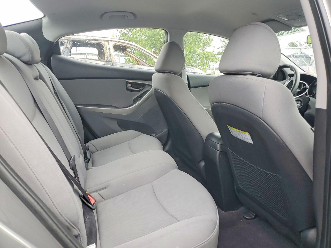 2013 Hyundai Elantra Gls Gray vin: 5NPDH4AE8DH390799