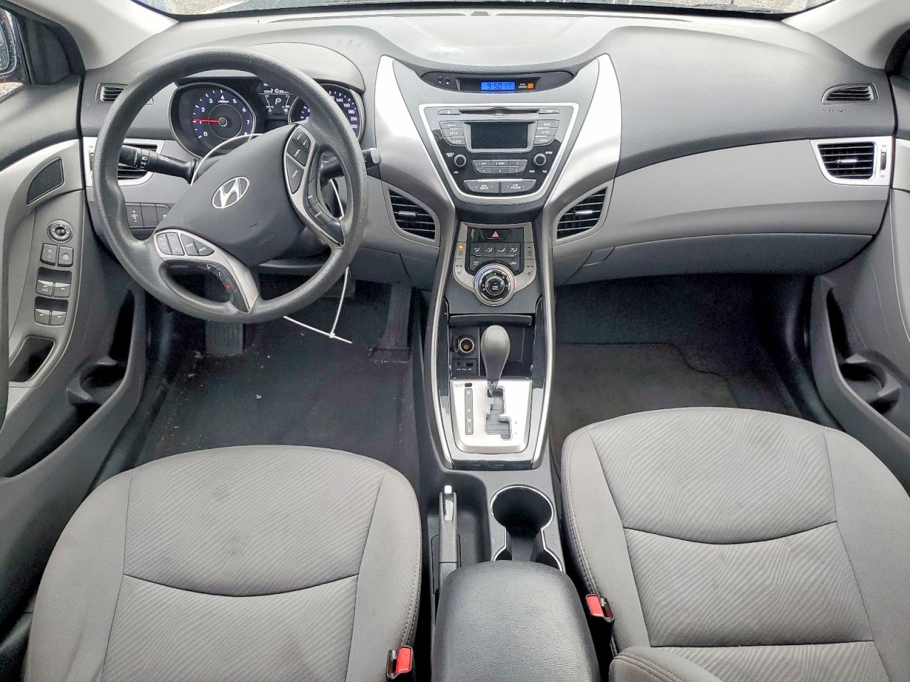 2013 Hyundai Elantra Gls Gray vin: 5NPDH4AE8DH390799