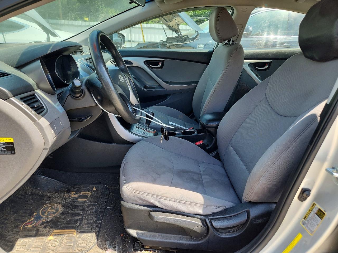 2013 Hyundai Elantra Gls Silver vin: 5NPDH4AE8DH390978