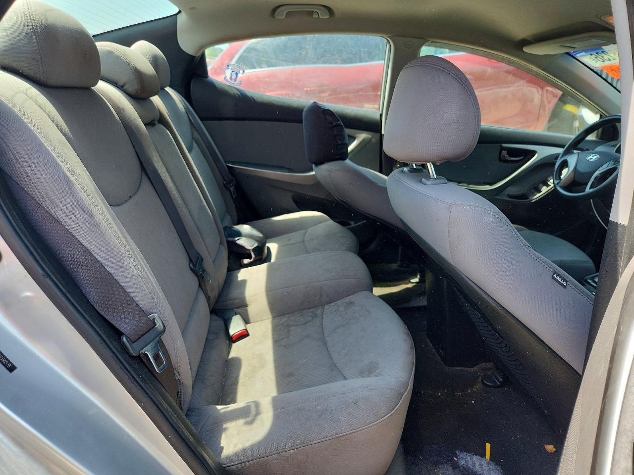 2013 Hyundai Elantra Gls Silver vin: 5NPDH4AE8DH390978