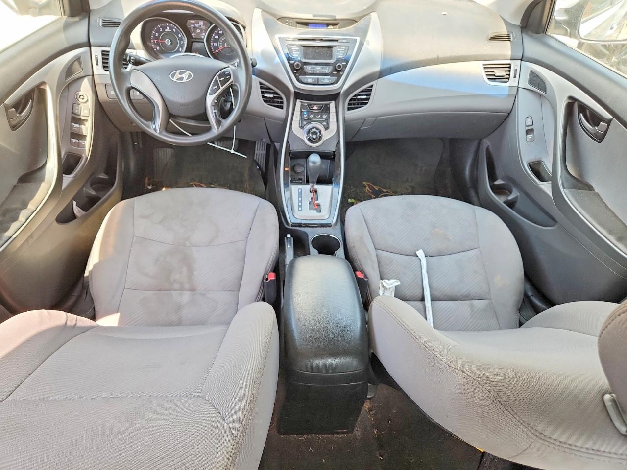 2013 Hyundai Elantra Gls Silver vin: 5NPDH4AE8DH390978