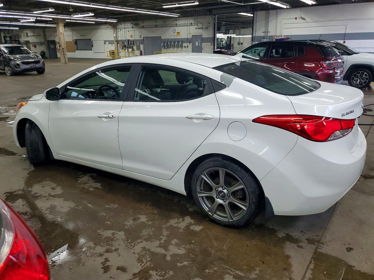 2013 Hyundai Elantra Limited Black vin: 5NPDH4AE8DH398742